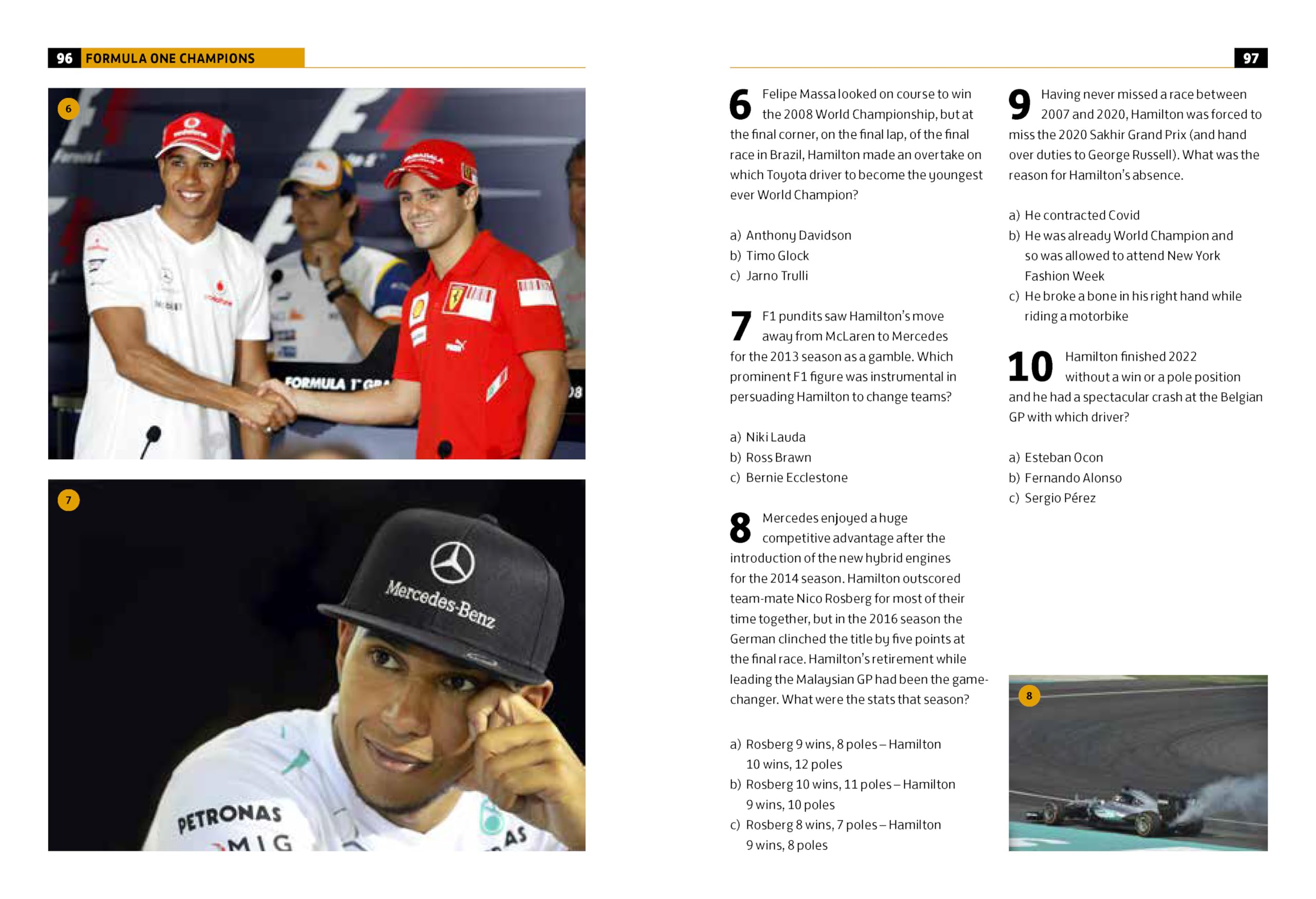 Ivy Press Formula One Quiz Book: 75th Anniversary Edition | Flexibound | English 6