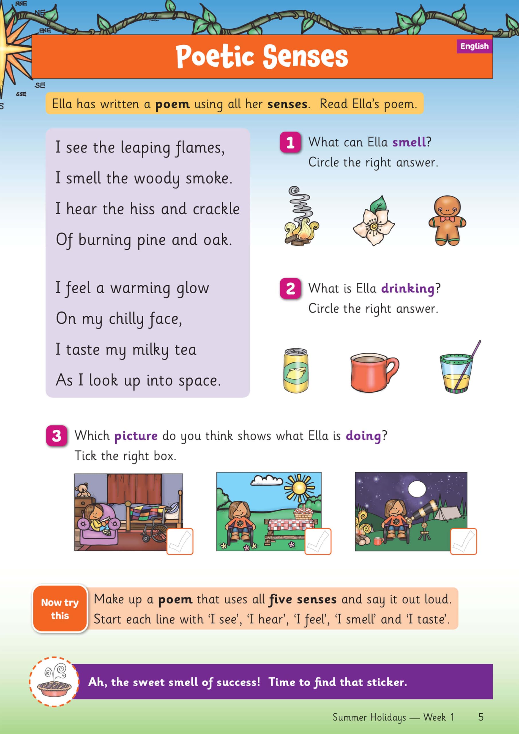 CGP Summer Holidays Activity Workbook - Year 1 to Year 2 Transition | 64 Pages | Paperback 5