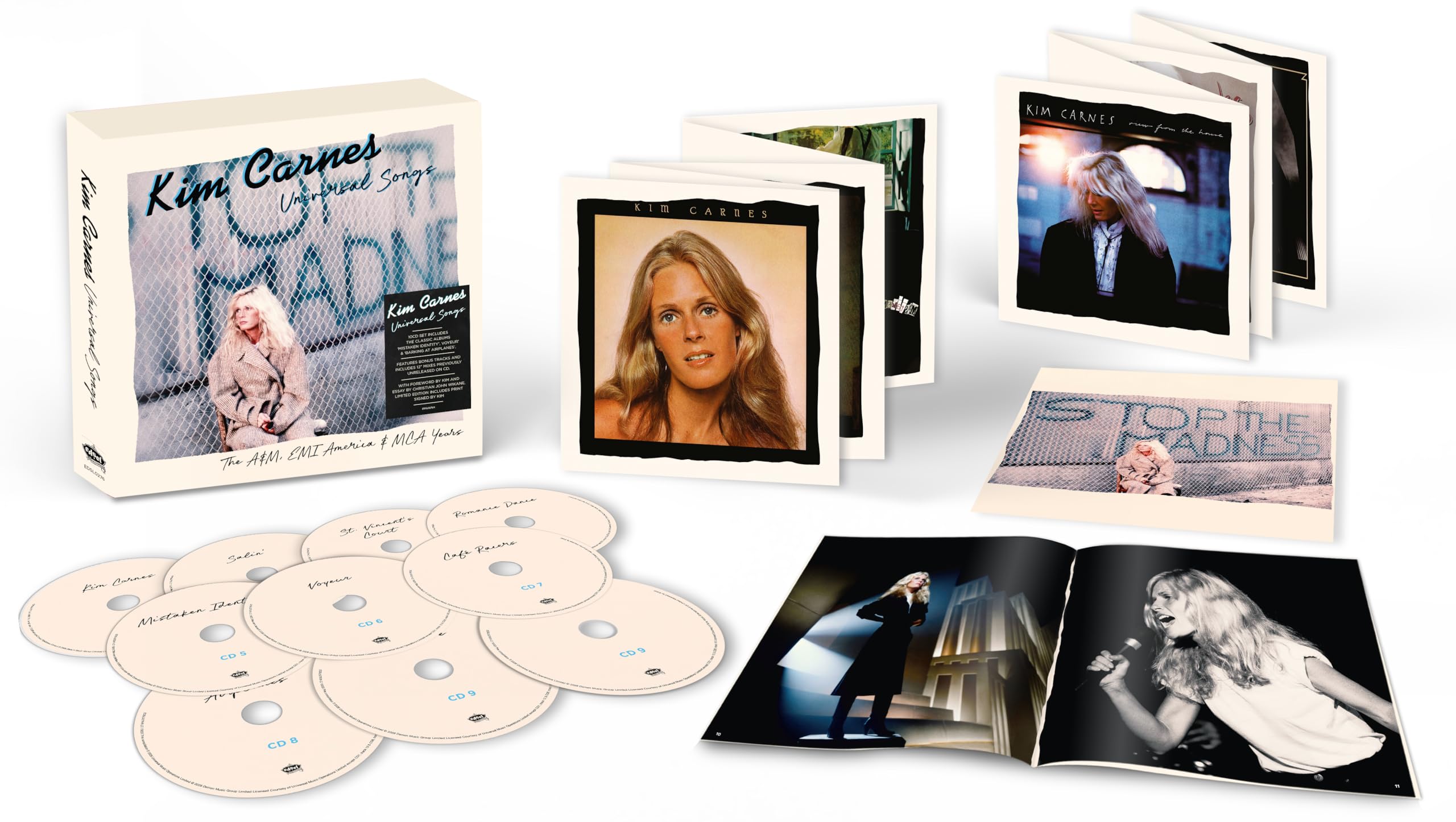 Kim Carnes - Universal Songs: The A&M, EMI America & MCA Years [Signed Limited Edition 10CD Boxset] 2