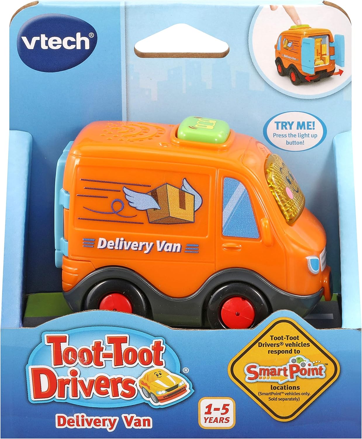 VTech Toot-Toot Drivers Delivery Van - Interactive Musical Toy for Toddlers 1-5 Years 3