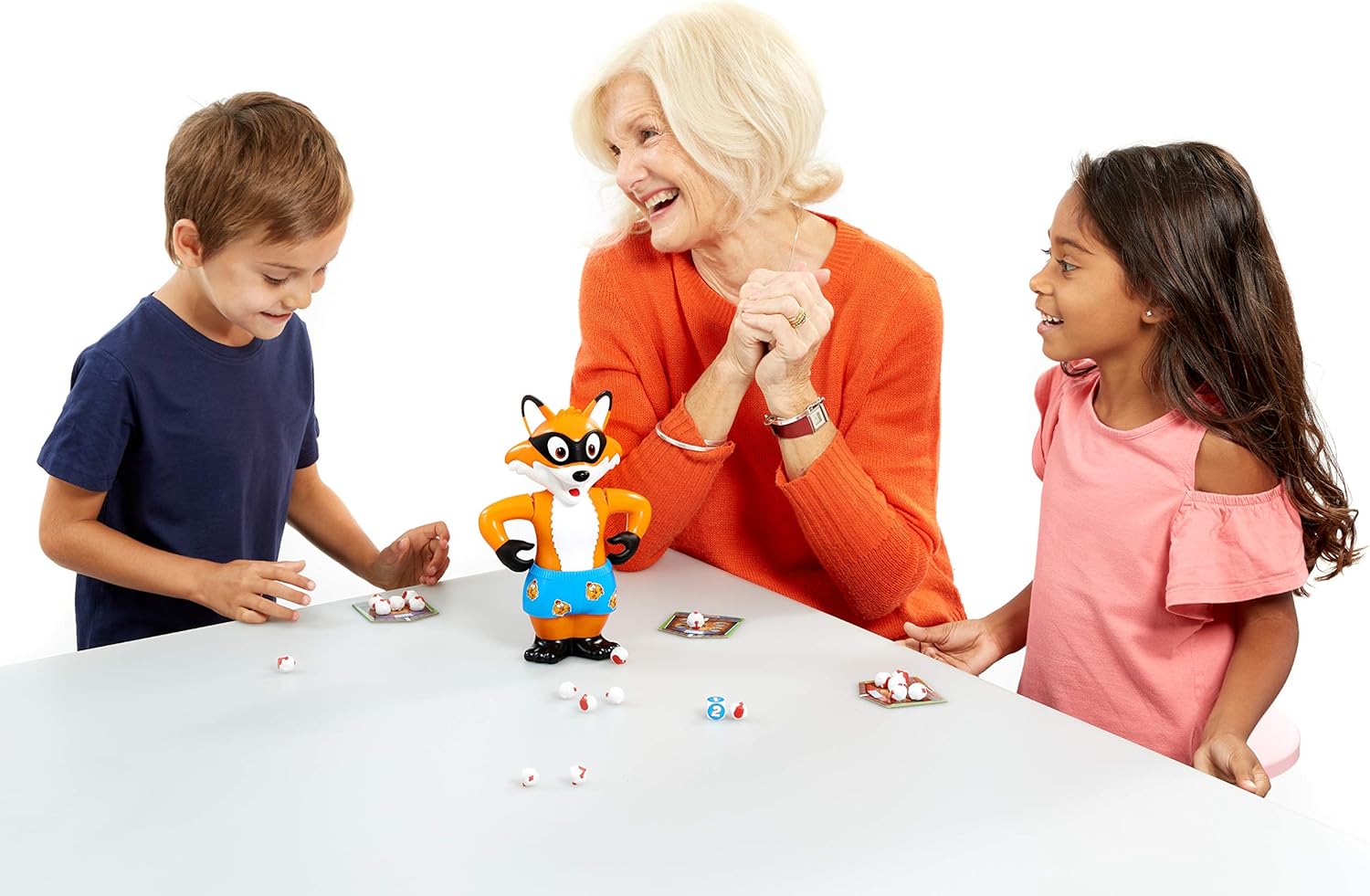 Goliath Foxy Pants Game - Save the Chickens from the Hungry Fox, Board Game for Kids, Ages 4+