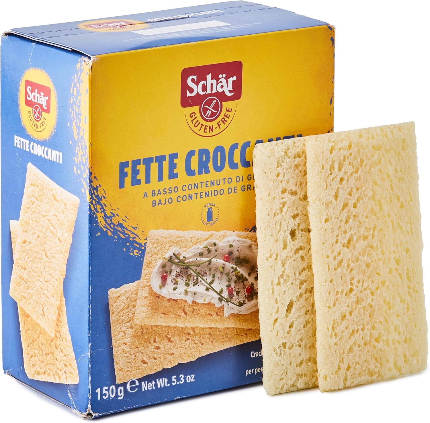 Schär Gluten Free Crispbread, Rice and Maize, 150g