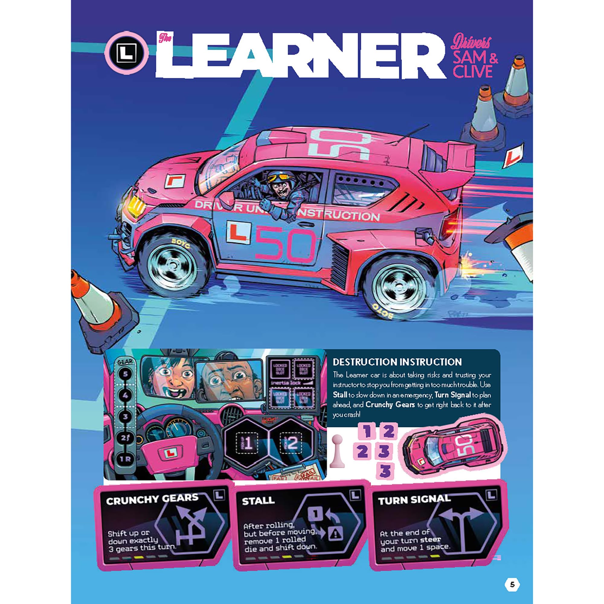 Rebellion Unplugged JOYRIDE DUEL: Next Gen Racing Board Game 4