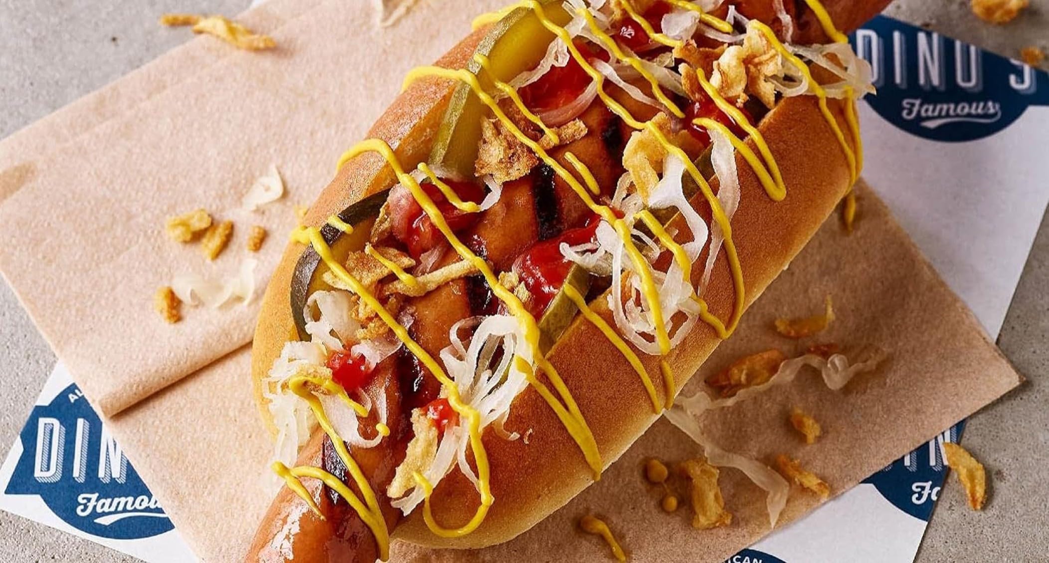 Dino's Famous - Brooklyn Big Dogs All American Style Beechwood Smoked Pork Hot Dogs 720g Jar 4