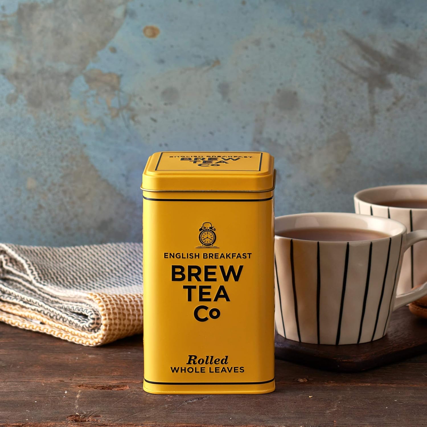 Brew Tea Co - English Breakfast Tea in Classic Tin - Strong & Malty - 150g Loose 7