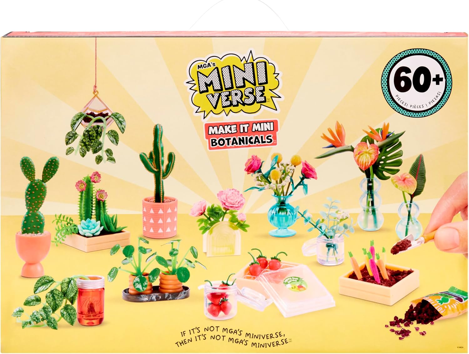 MGA's Miniverse Make It Mini Botanicals - DIY Craft Kit with 60+ Mini Collectibles 6