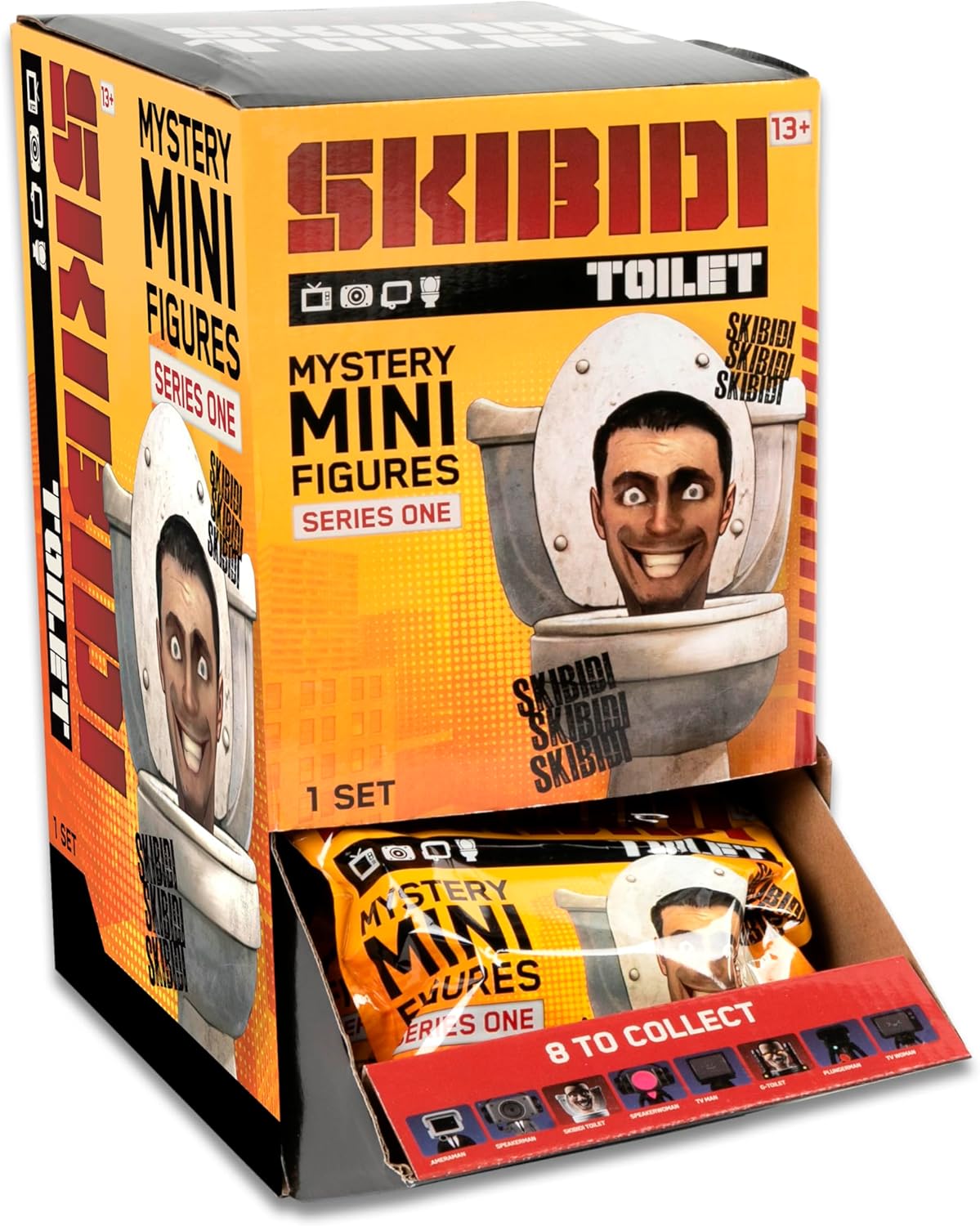 Skibidi Toilet Mystery Figures - Collectible Blind Pack Action Figures for Ages 8+ 3