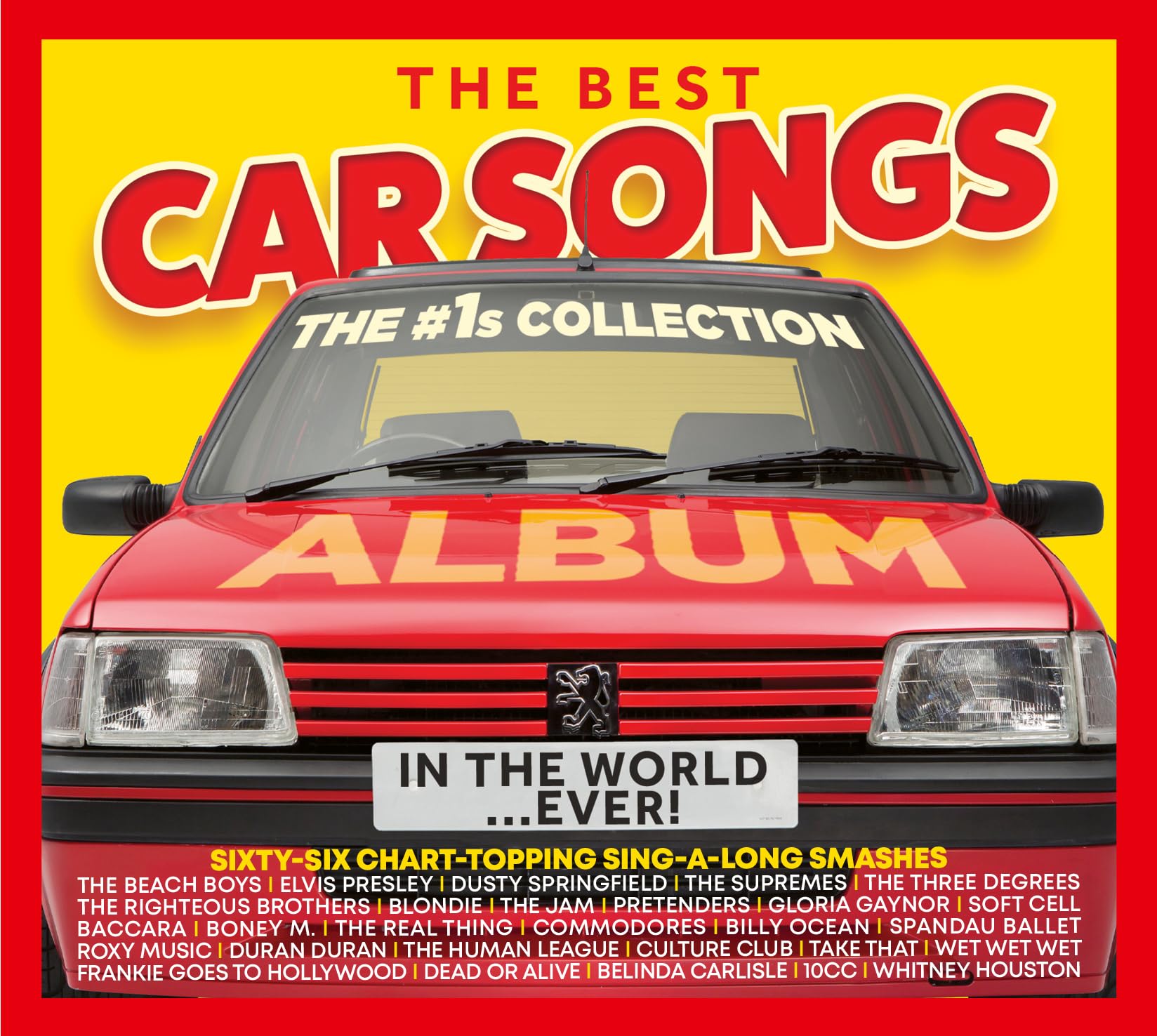Various Artists - The Best Car Songs In The World...EVER! - The #1s Collection [3CD Box Set]