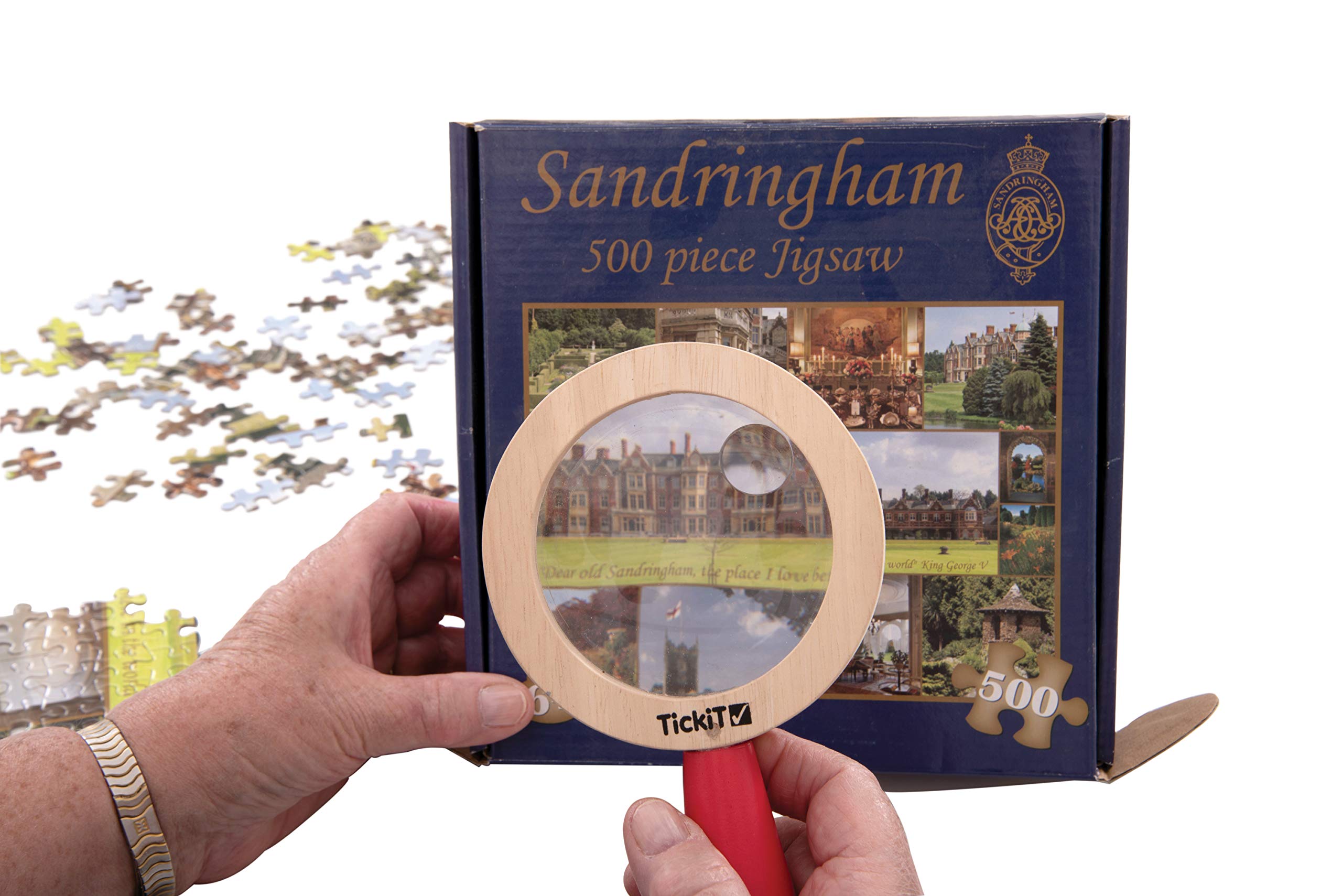 TickiT Wooden Hand Lens -2x &3x Magnification for Toddlers12m+ 13