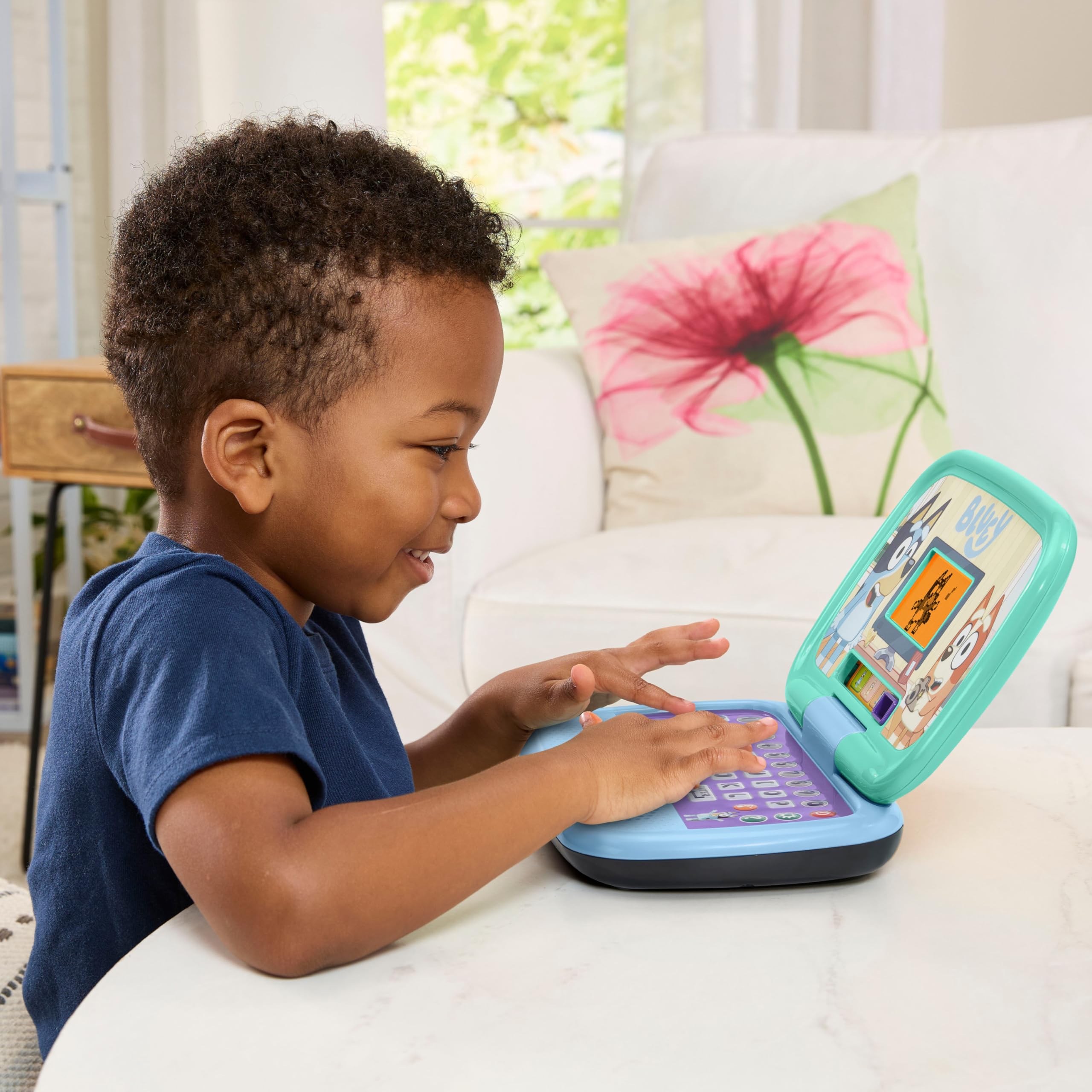 VTech Bluey Game Time Laptop - Interactive Learning Laptop for Preschoolers 3-6 Years 7