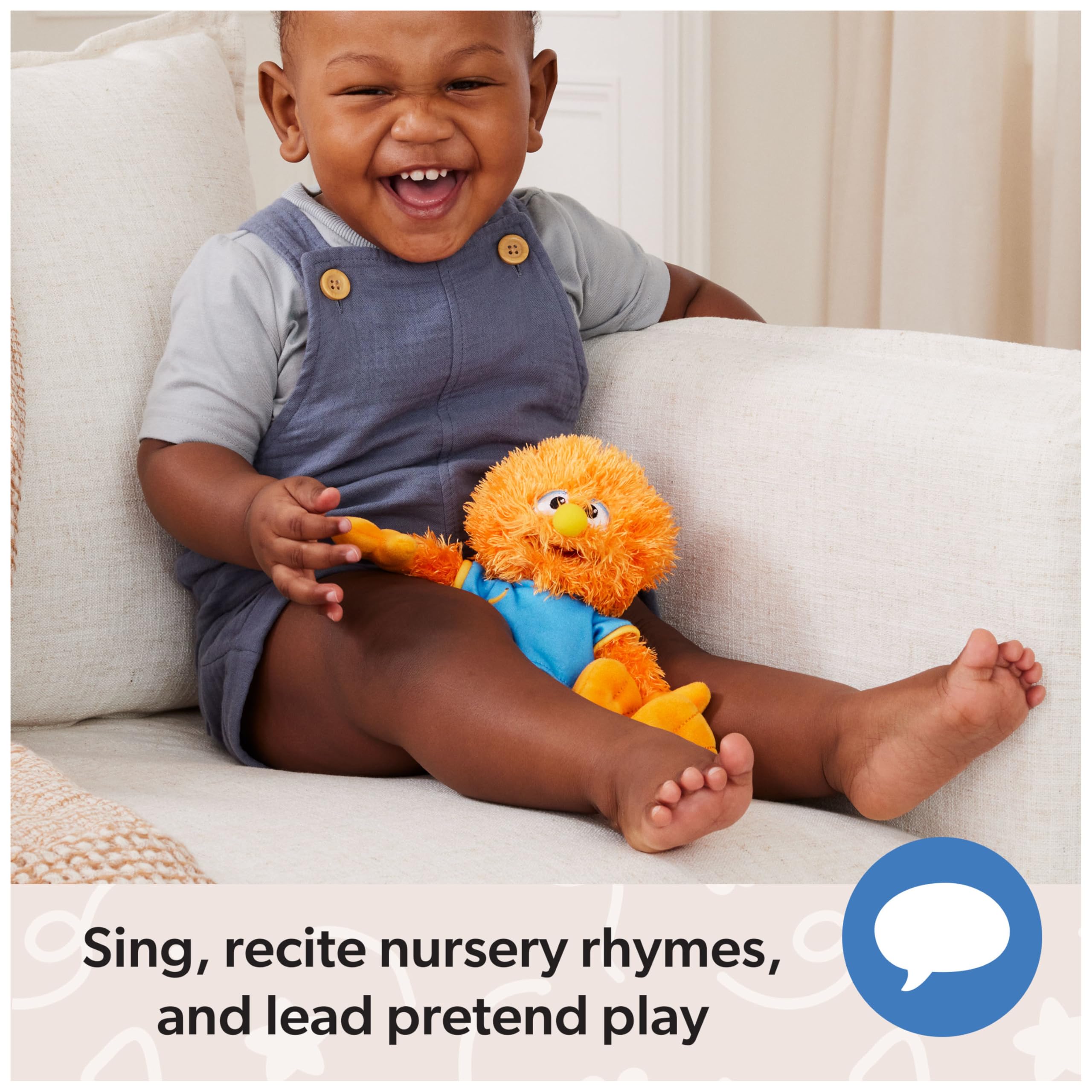 Herbie Cuddle & Comfort Friend Doll - Soft Plush Toy for Babies 6M+