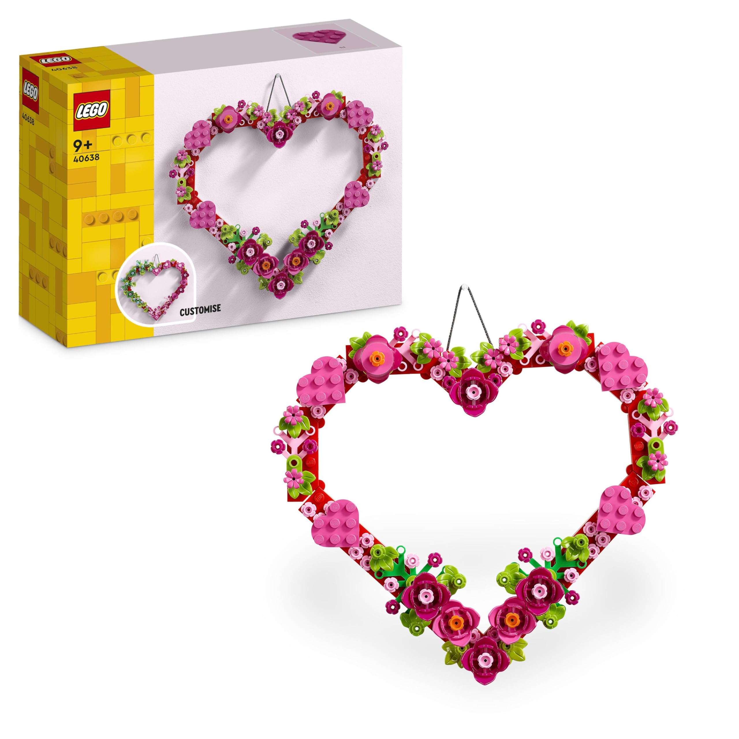 LEGO Creator Heart Ornament Set 40638 - Creative Building Toy for 9+