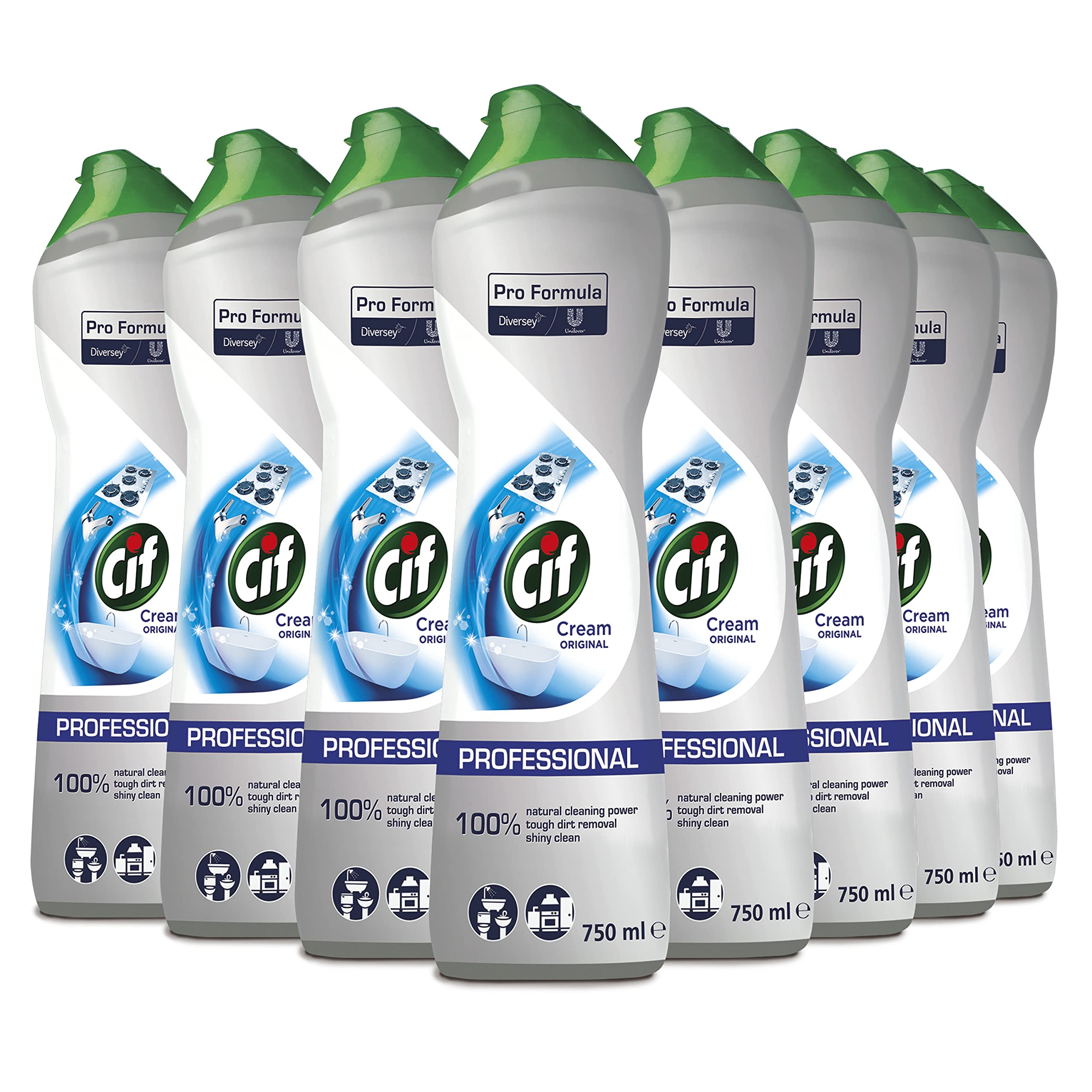 Cif Professional Scouring Milk Original - Removes Stubborn Dirt | 750 ml