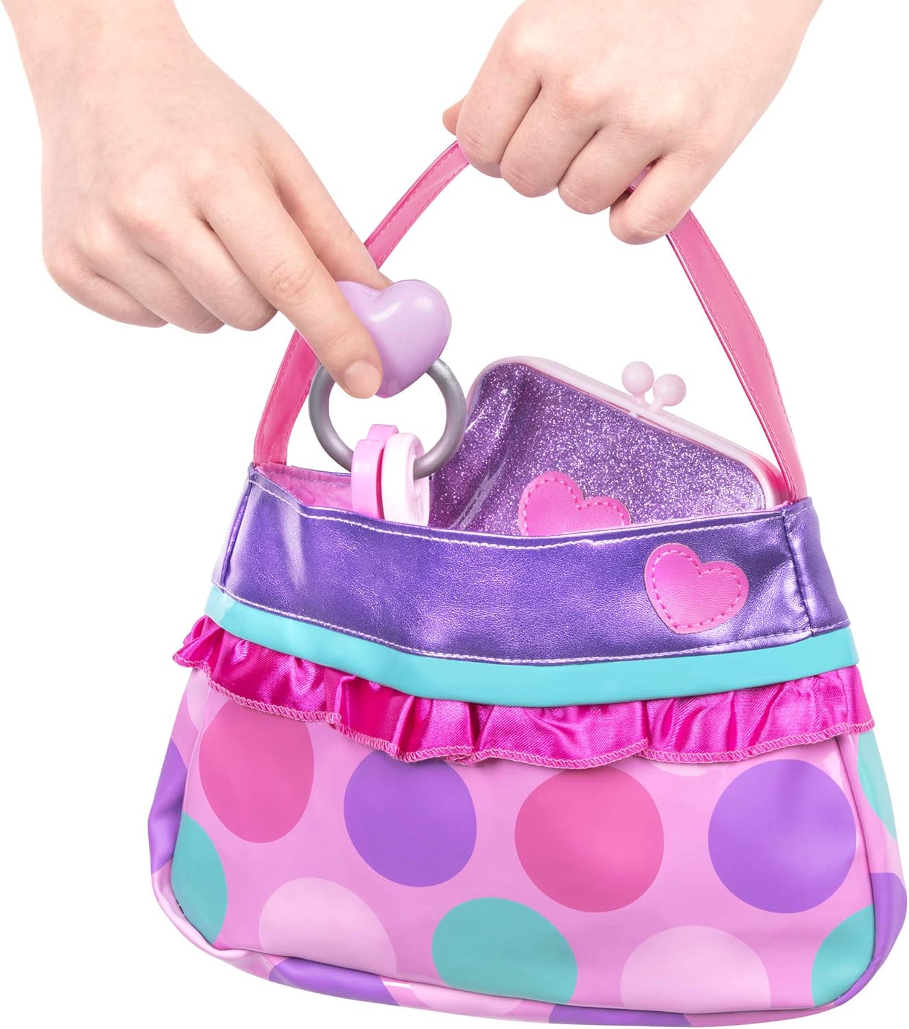 Play Circle Princess Purse Role Play Set with 8 Accessories 3