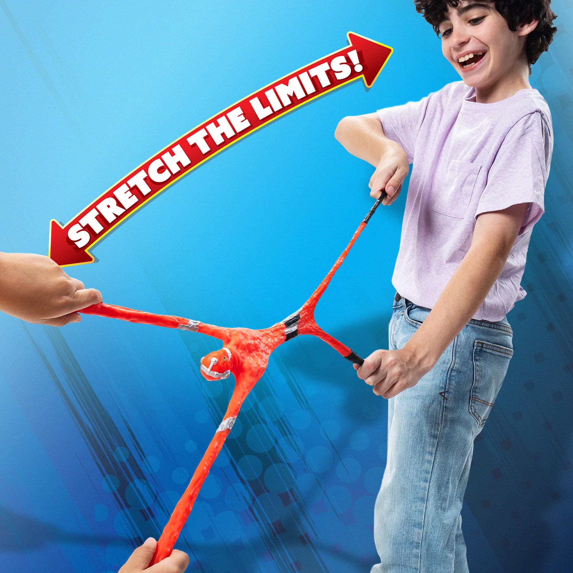 Stretch Armstrong Vac-Man Core Figure - Vacuum-Powered Stretch Action Figure