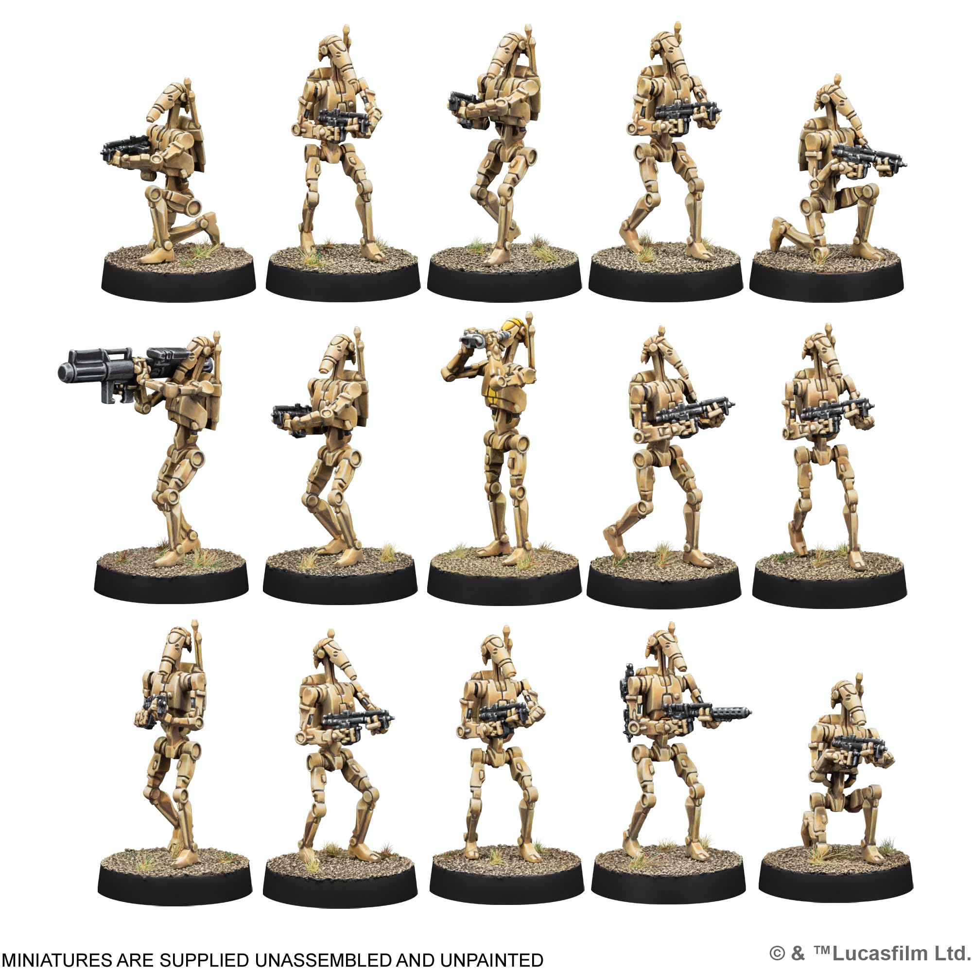 Asmodee Star Wars: Legion B1 Battle Droids Miniature Board Game Expansion 4