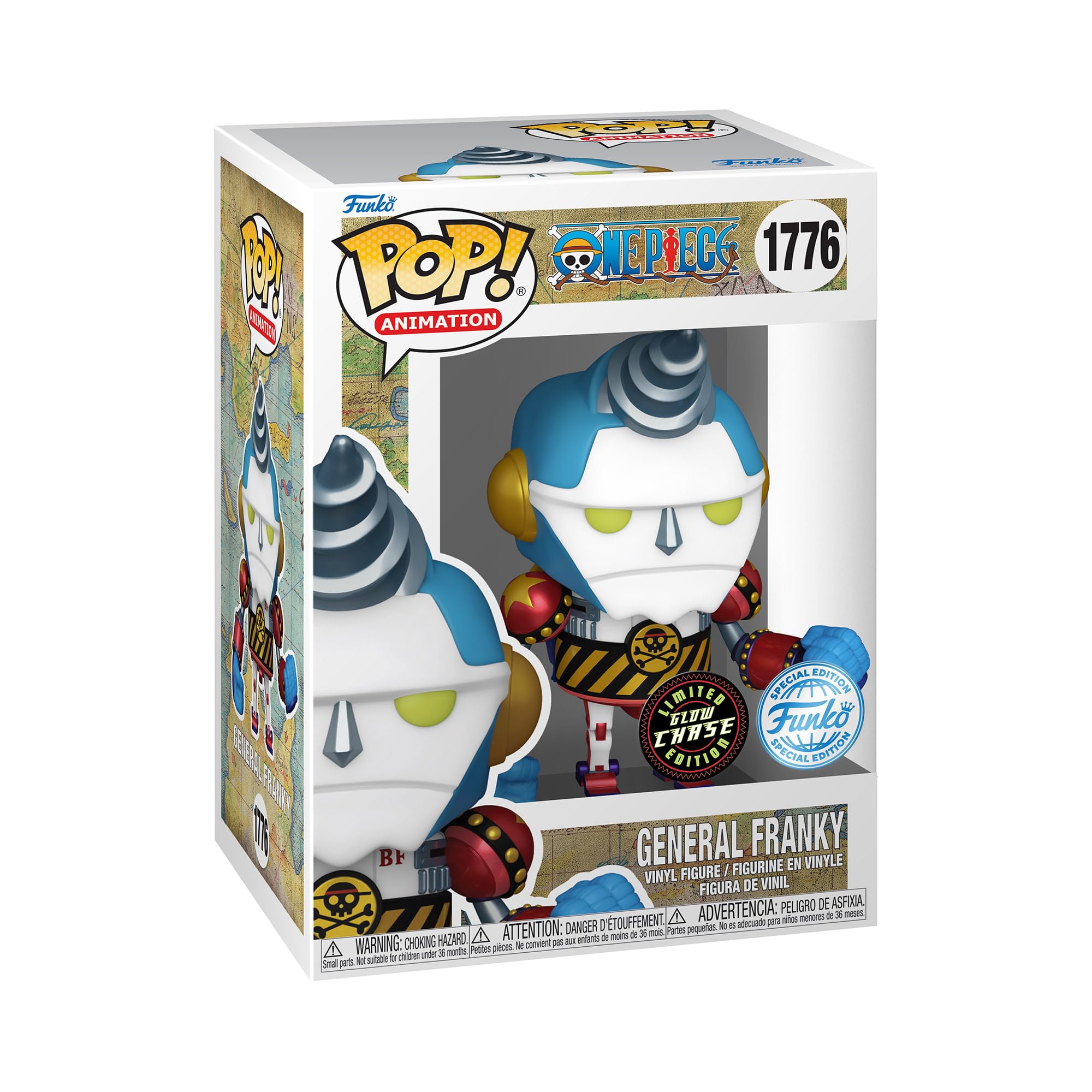 Funko Pop! Animation: One Piece - General Franky Vinyl Figure (82823) 6