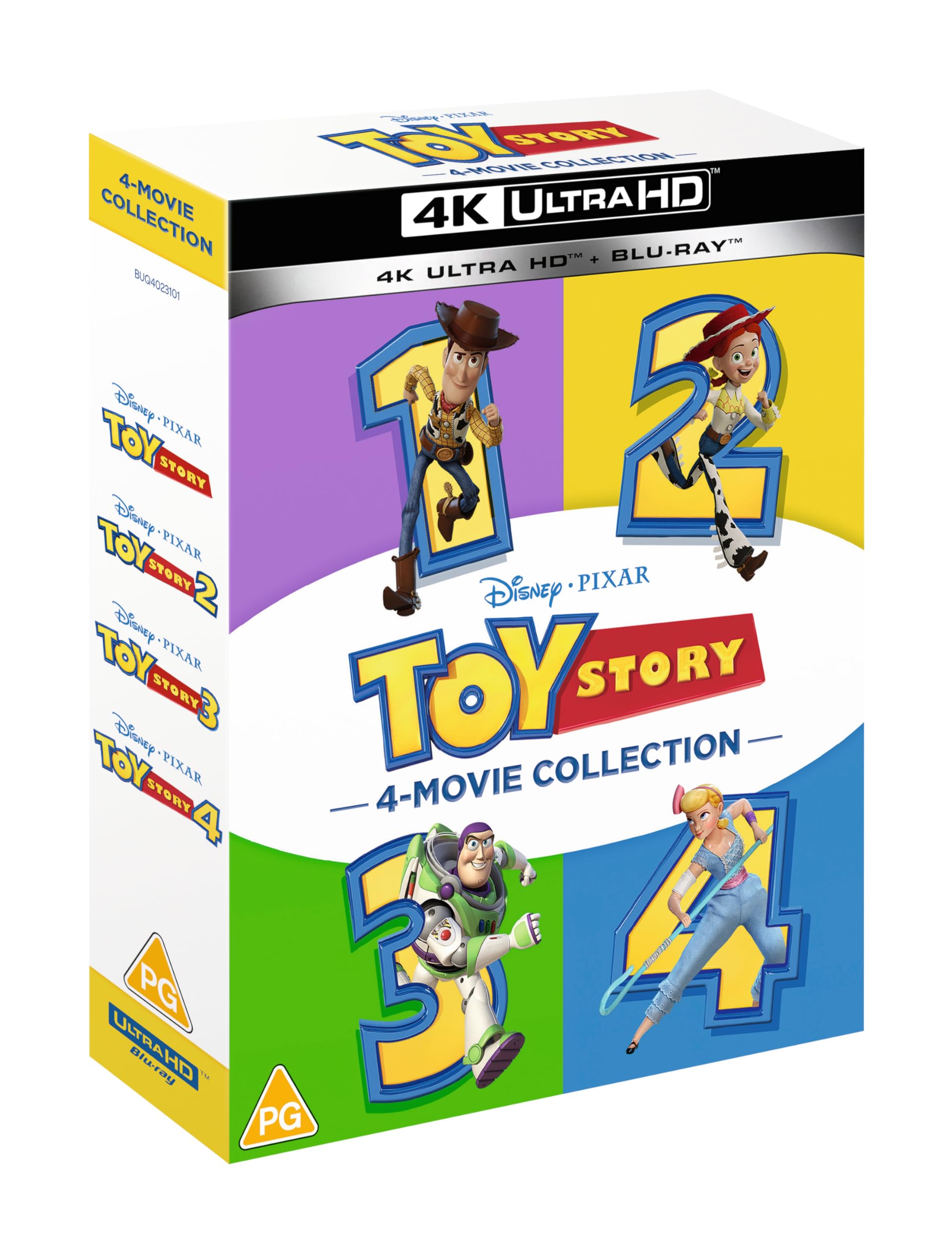 Toy Story 4-Movie Collection [4K UHD Blu-ray]