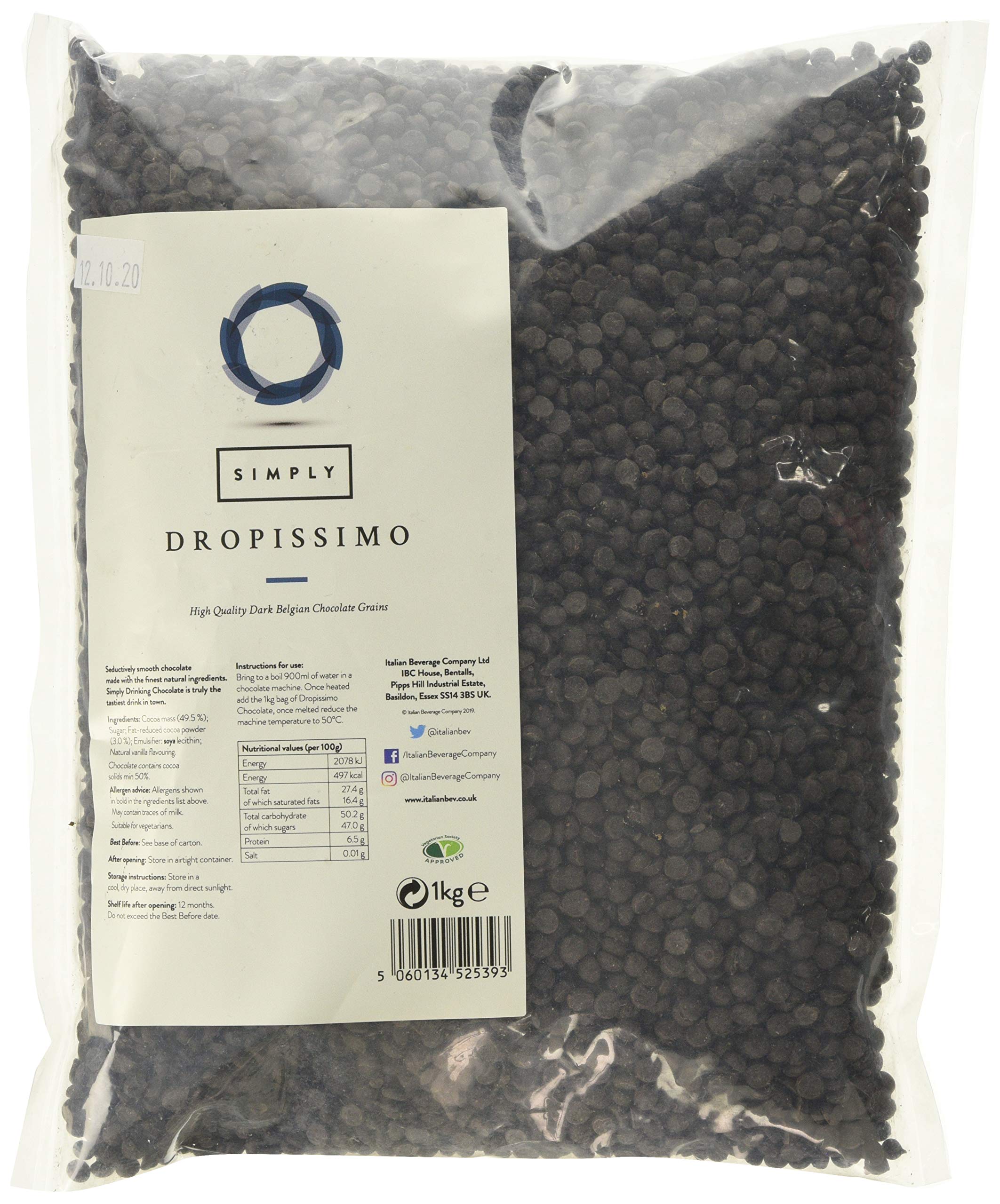 Simply - Plain Chocolate Dropissimo 1 kg
