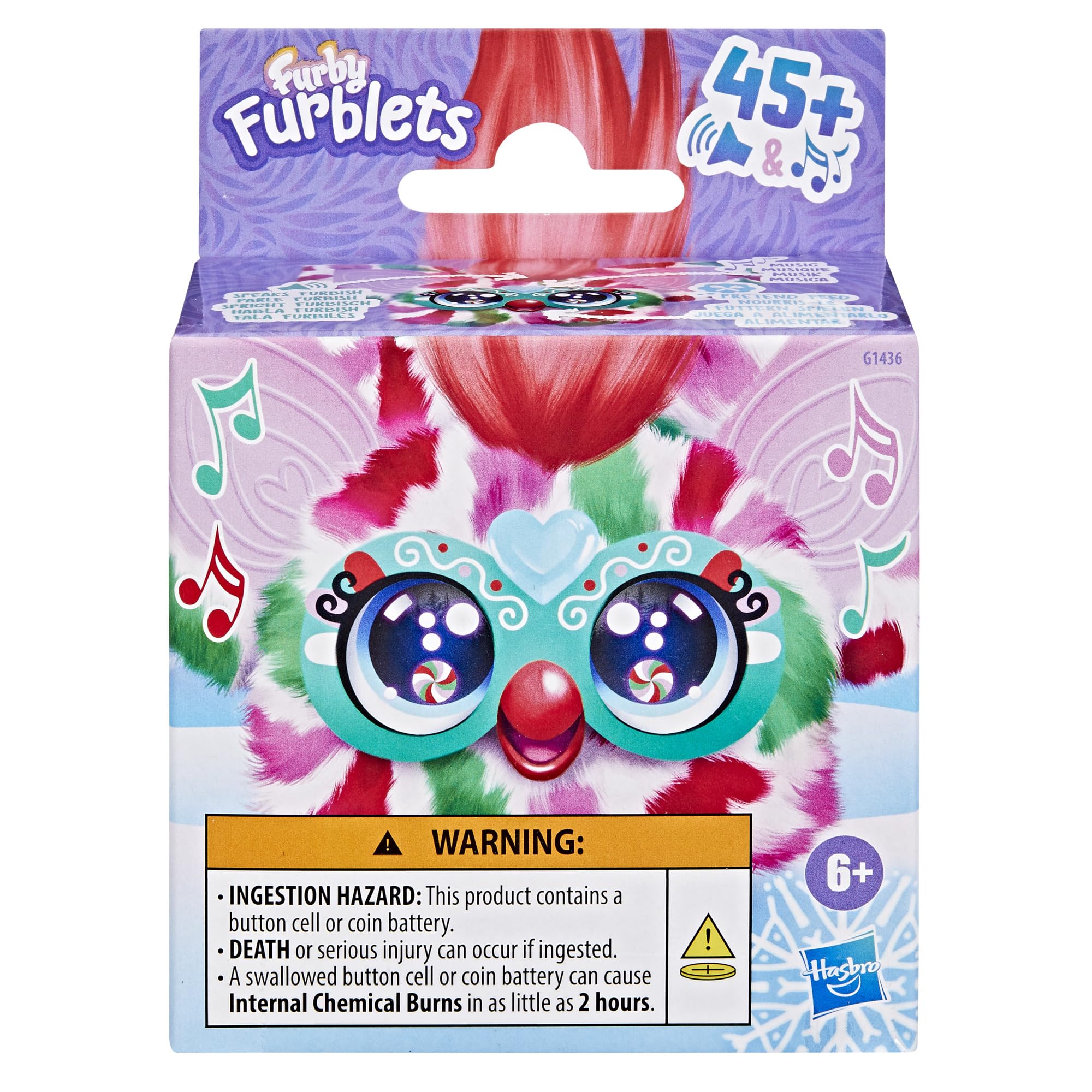 Furby Furblets Pep-Mint Mini Plush Electronic Pet Toy 6