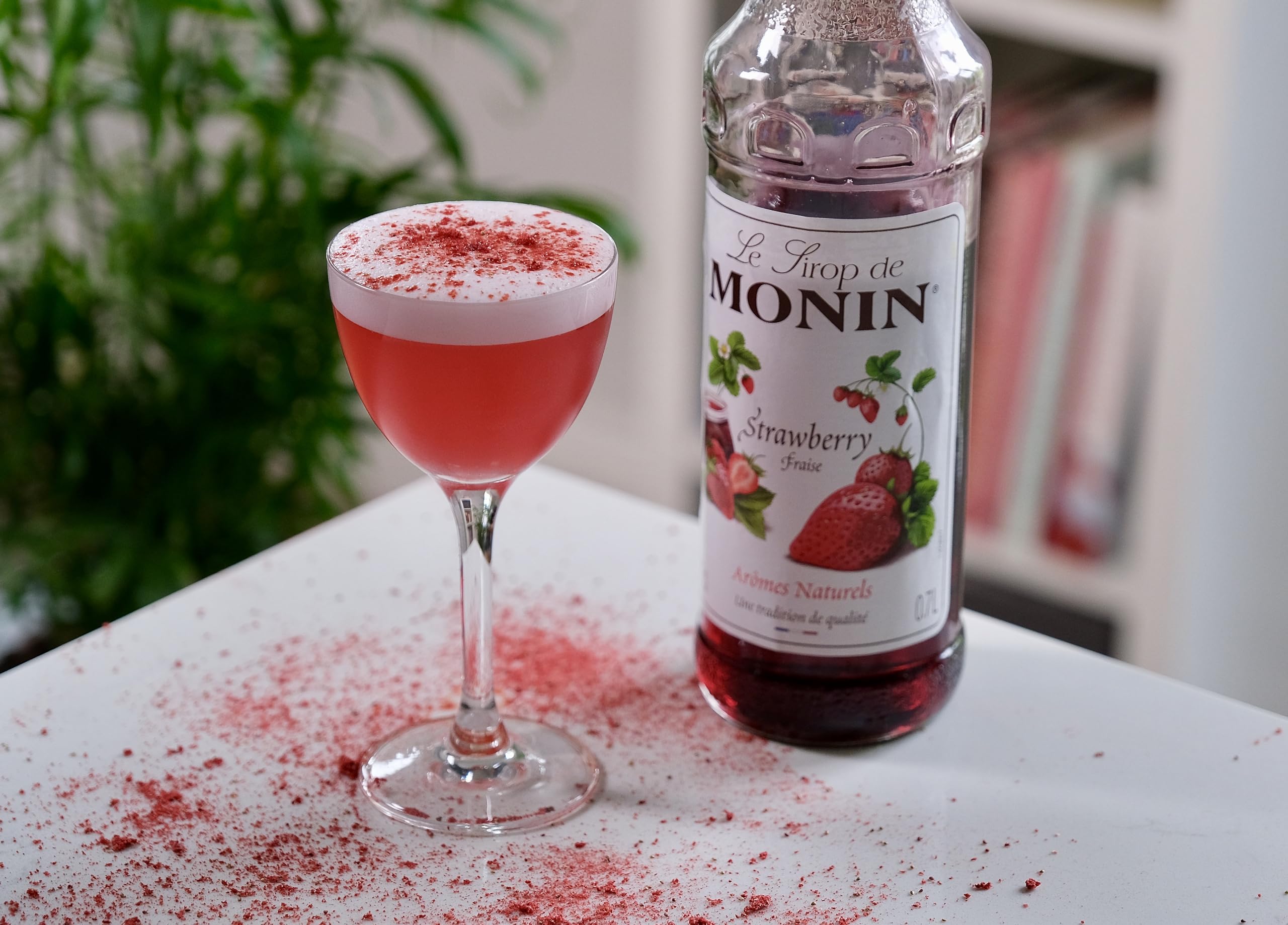 Monin Strawberry Syrup 700 ml - Premium Fruit Syrup for Beverages 9