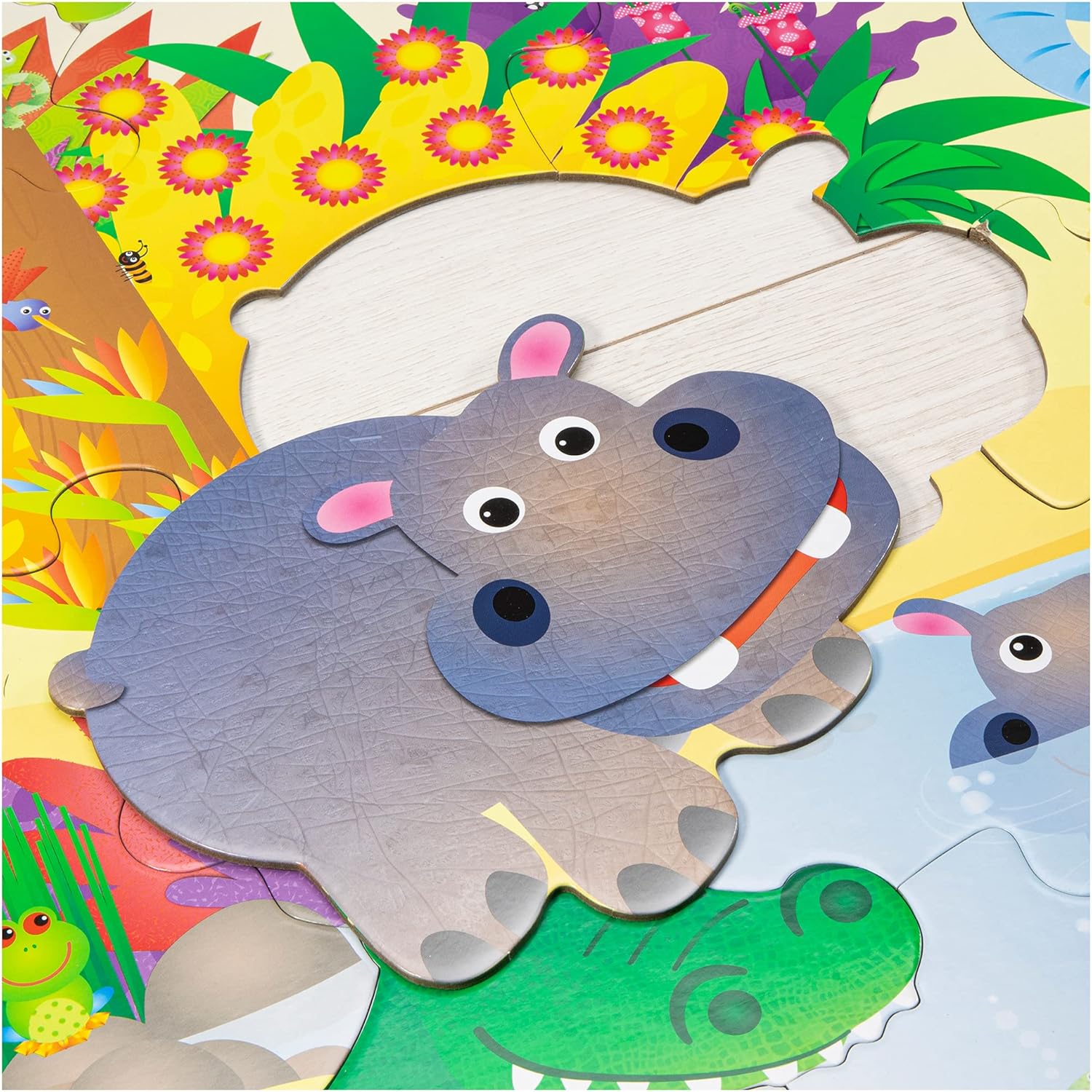 Galt Toys Giant Floor Puzzle - Jungle, 30-Piece Educational Puzzle for Kids Ages 3-6