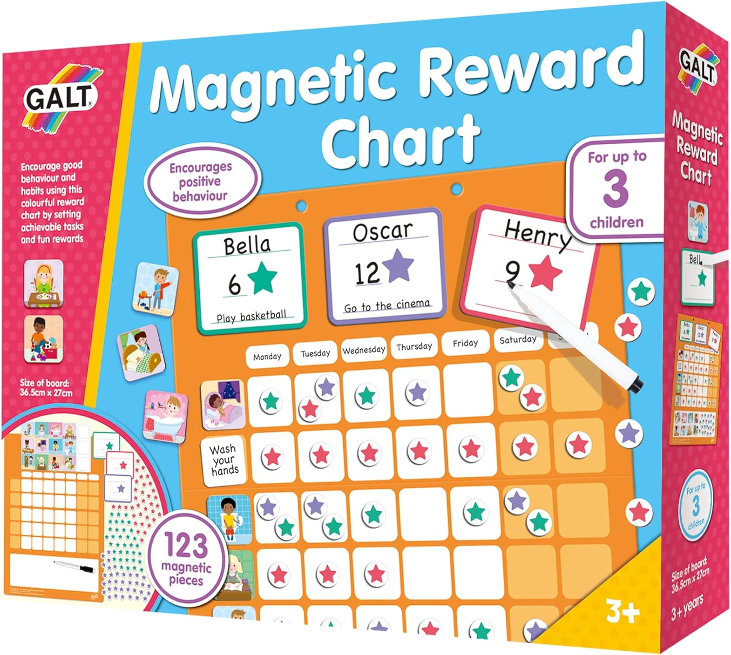 Galt Magnetic Reward Chart - Encourage Good Behaviour & Habits, Ages 3+ 3