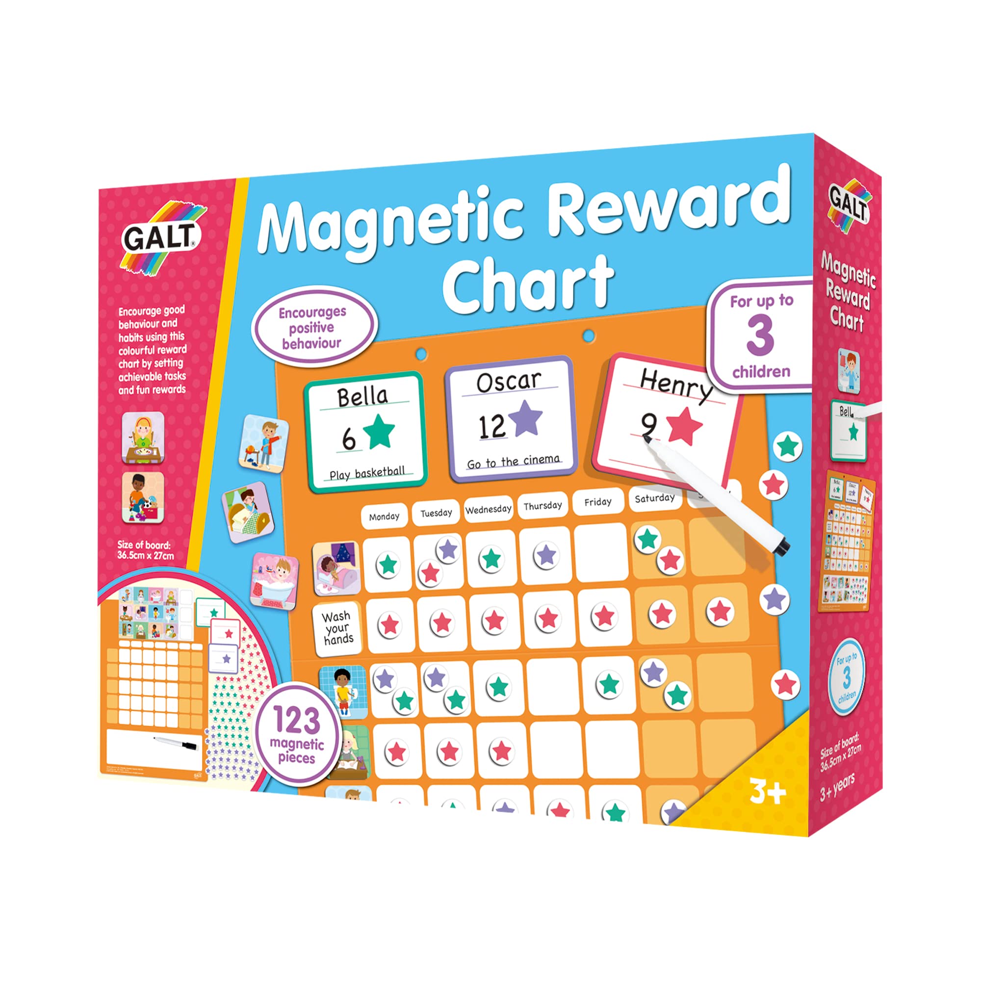 Galt Magnetic Reward Chart - Encourage Good Behaviour & Habits, Ages 3+ 9