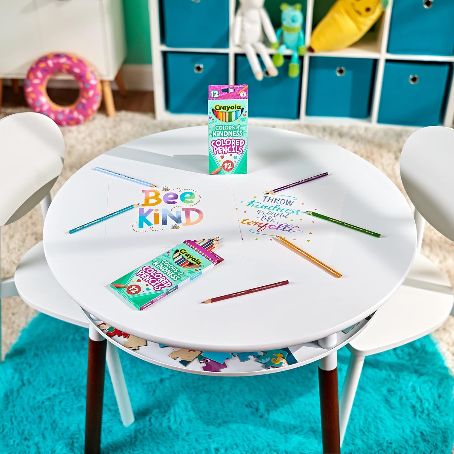 CRAYOLA Colors of Kindness Colored Pencils - Assorted Pastel Colors (Pack of 12)