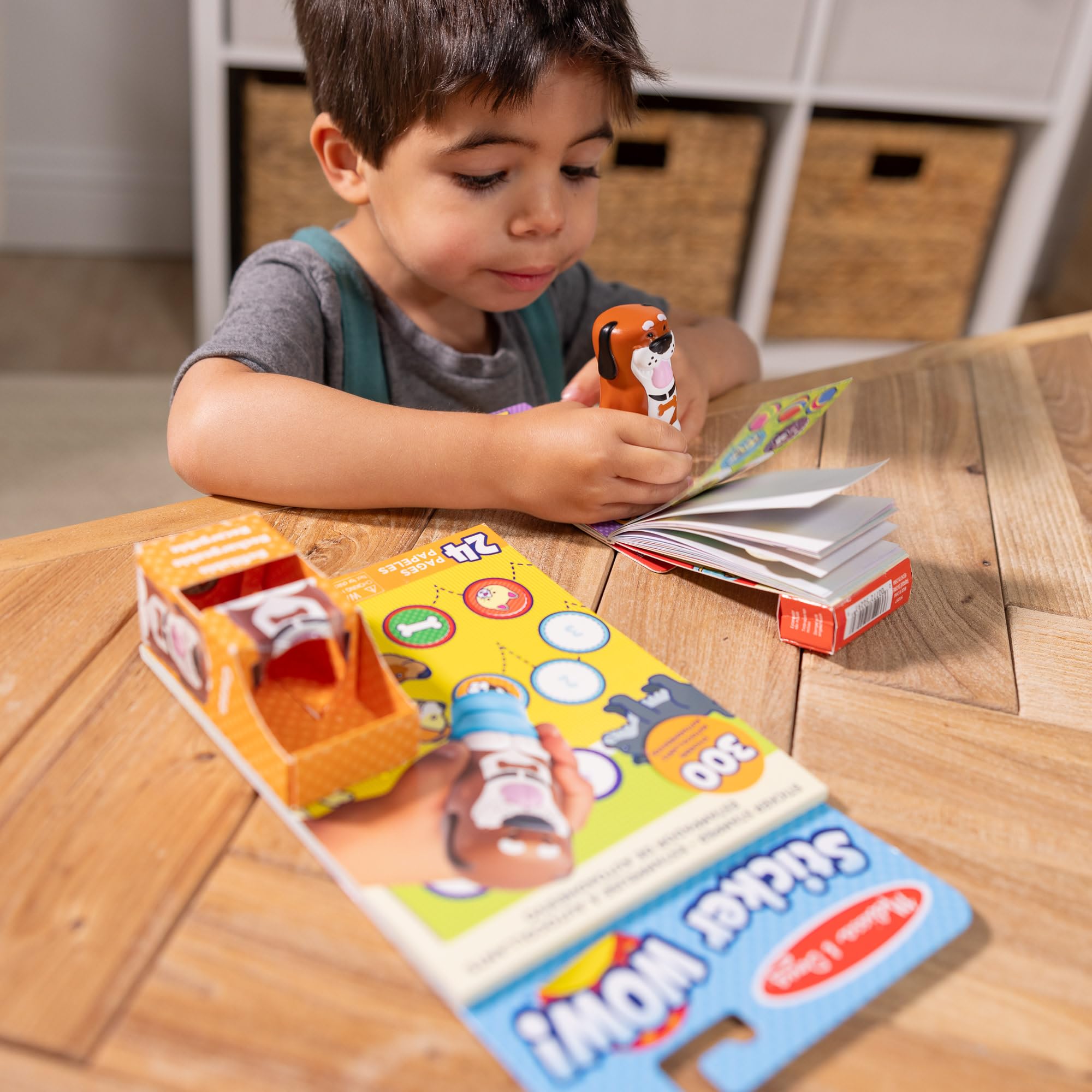 Melissa & Doug Sticker WOW! Dog Bundle - Mess-Free Sticker Stamping | Ages 3+