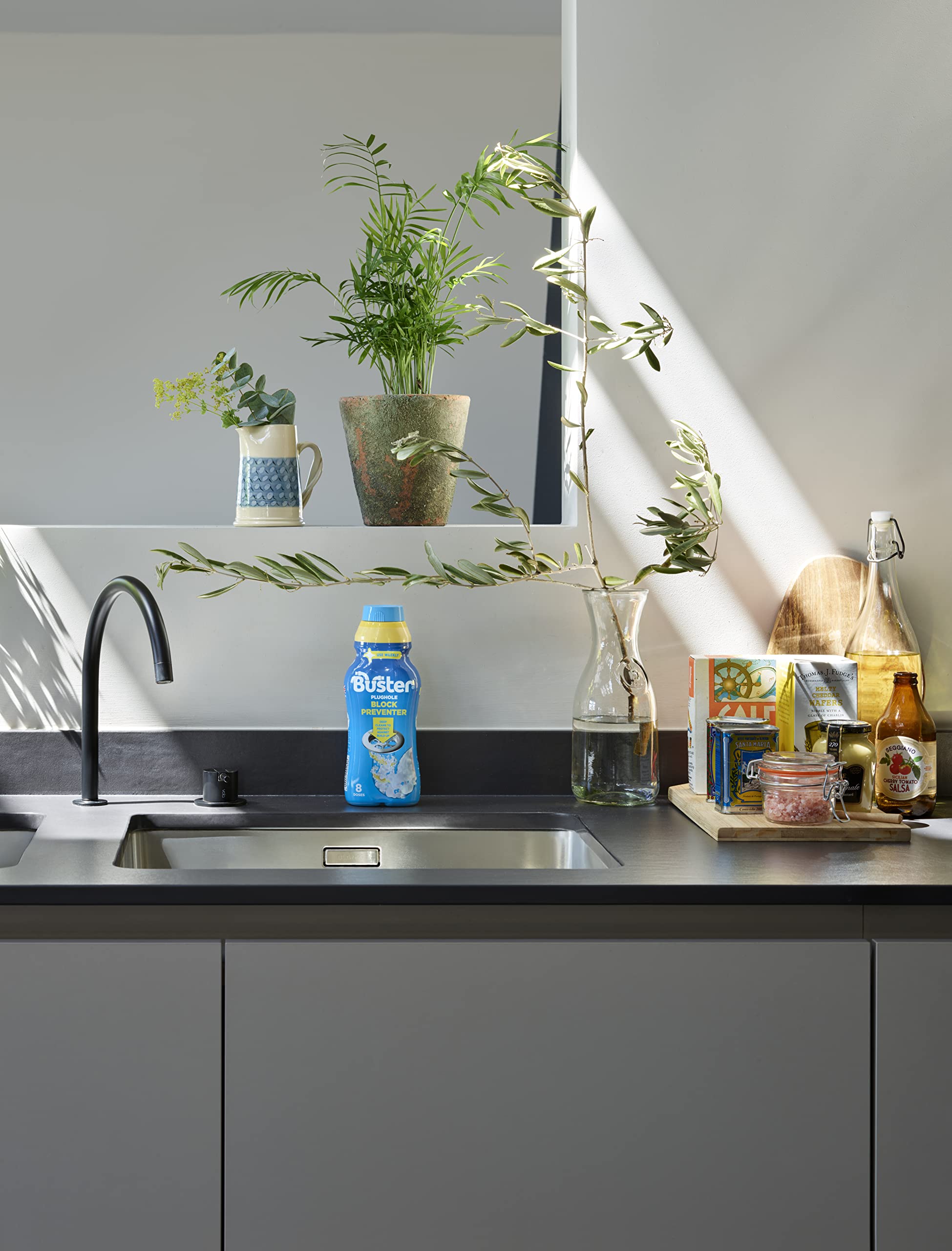 Buster Abflussreiniger – 500 ml, Tiefenreinigung von Rohren und Überläufen 6