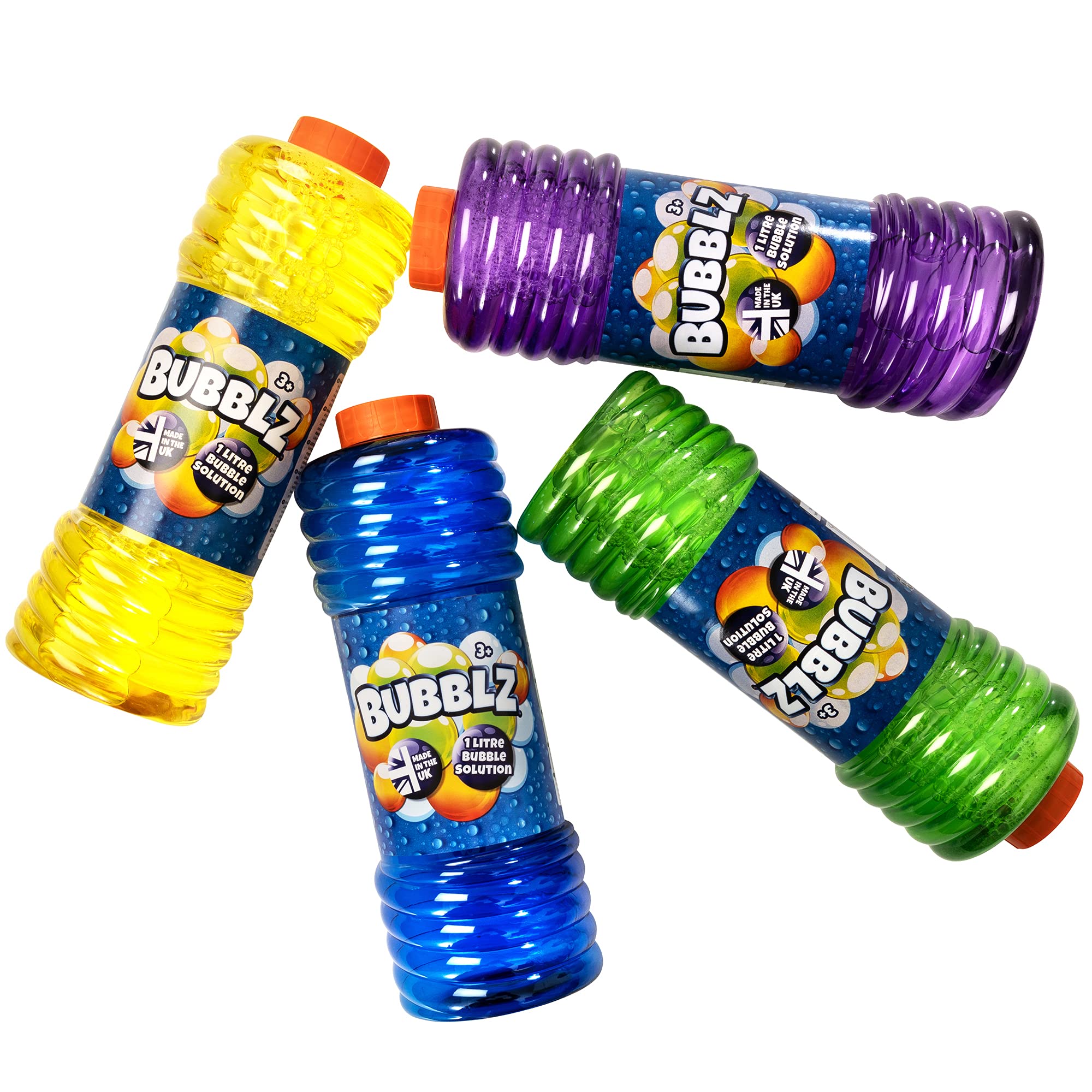 Bubblz 1 Litre Bubble Solution Refill - Universal for Bubble Machines & Guns, Ages 3+ 6