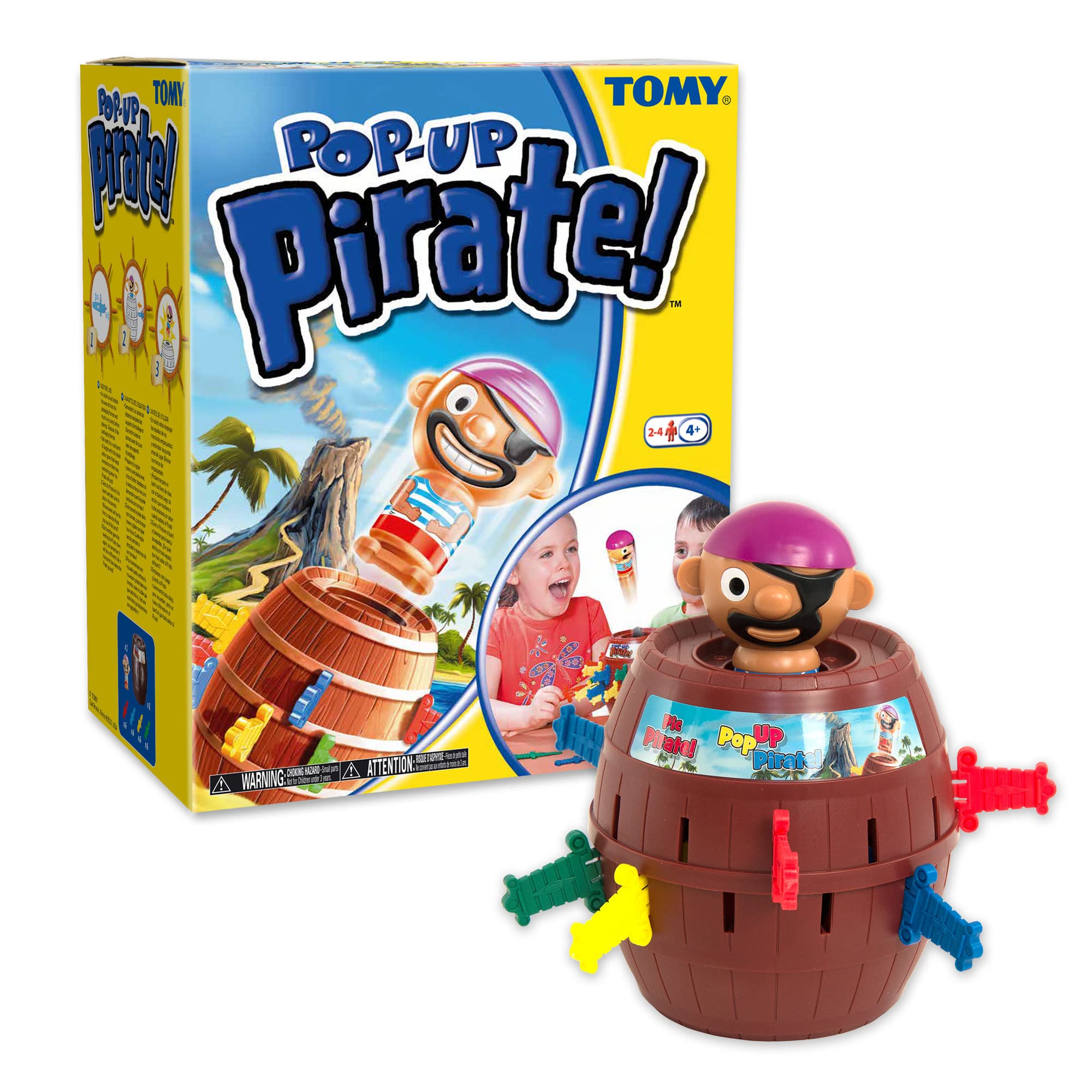 TOMY Pop Up Pirate Classic Children's Action Board Game 9