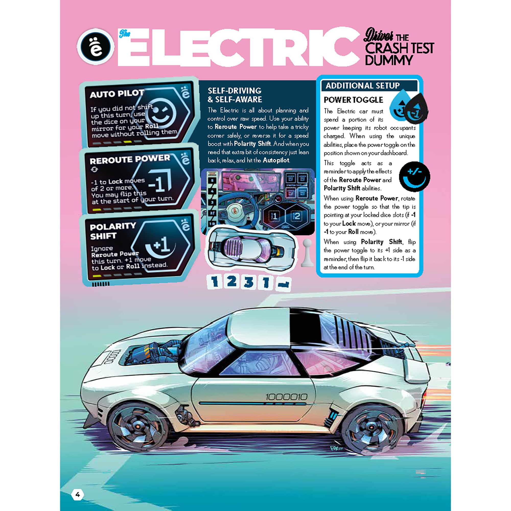 Rebellion Unplugged JOYRIDE DUEL: Next Gen Racing Board Game 5