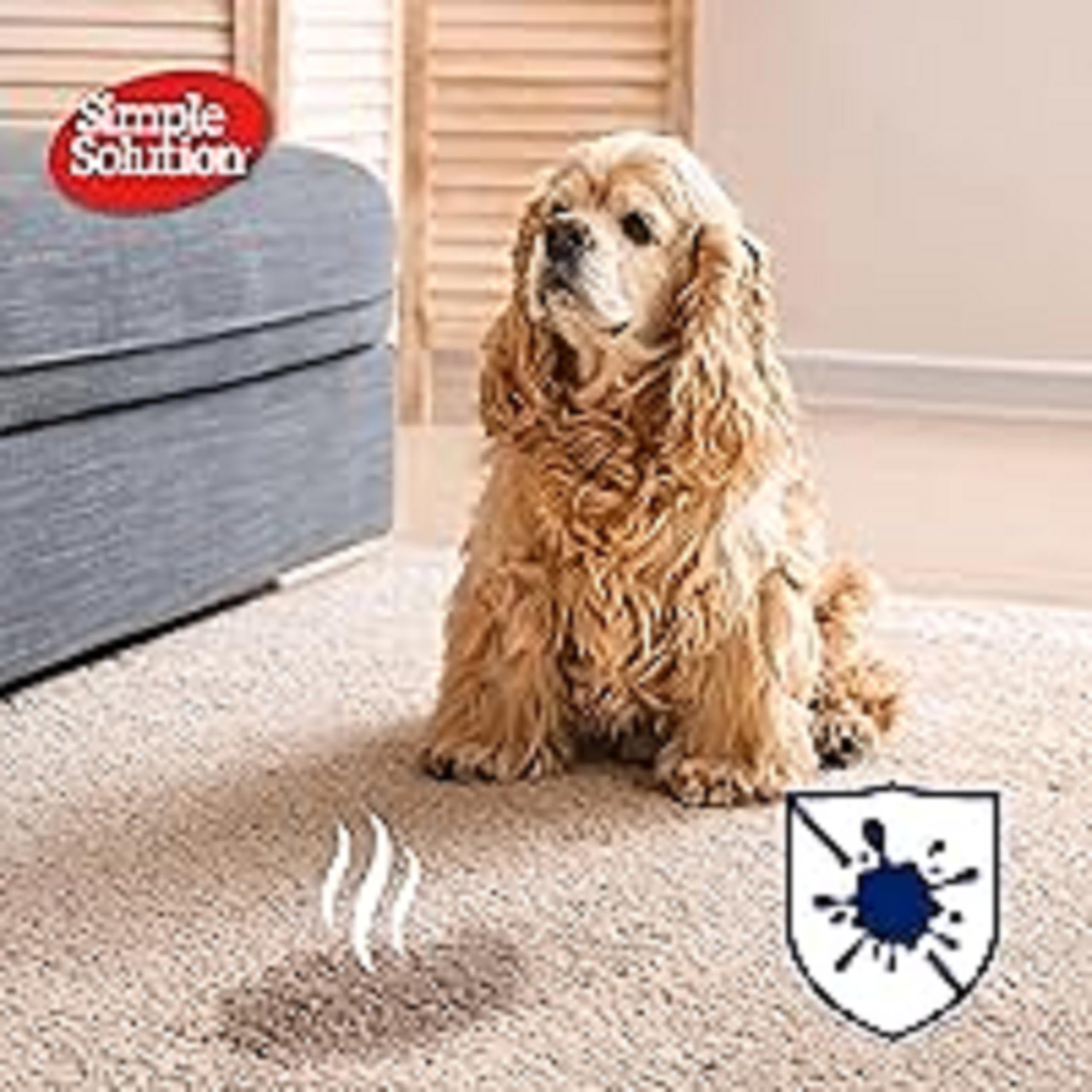 Simple Solution Pet Stain and Odour Remover - Pro-Bacteria Formula, Vanilla Scent, 1 Litre 6