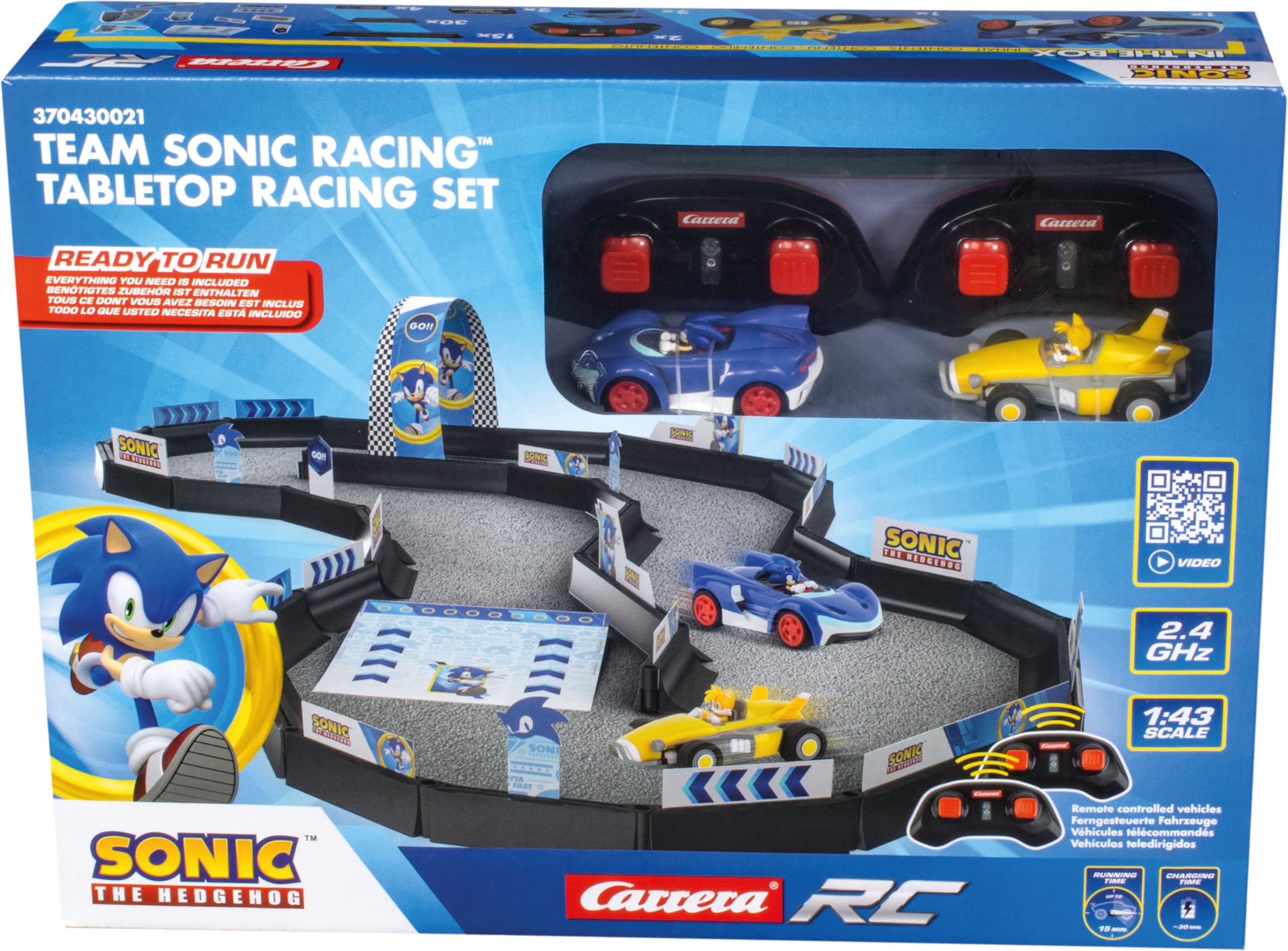 Carrera RC Sonic The Hedgehog - Team Sonic Racing Tabletop Racing Set 16
