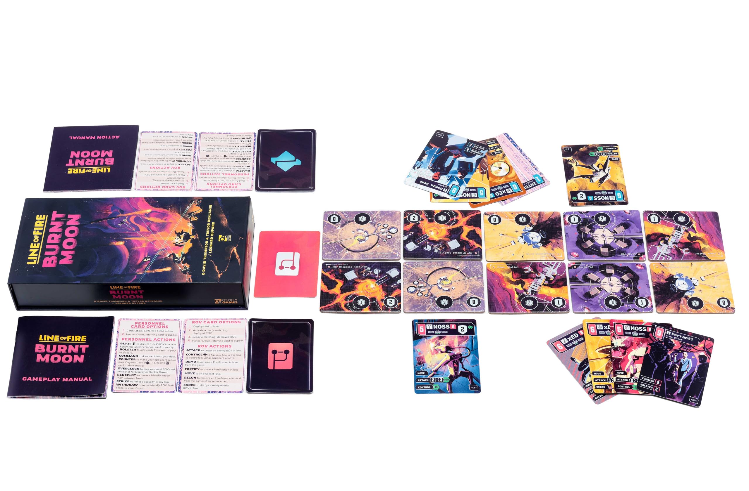 Undaunted 2200: Line of Fire – Burnt Moon Deckbuilding Card Game