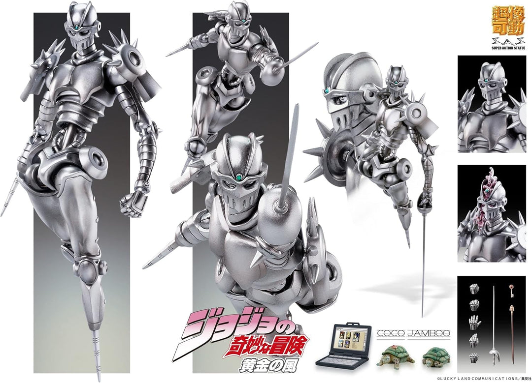 Good Smile Company Super Action Statue JoJo's Bizarre Adventure: Golden Wind - Silver Chariot Figurine (ME21529)