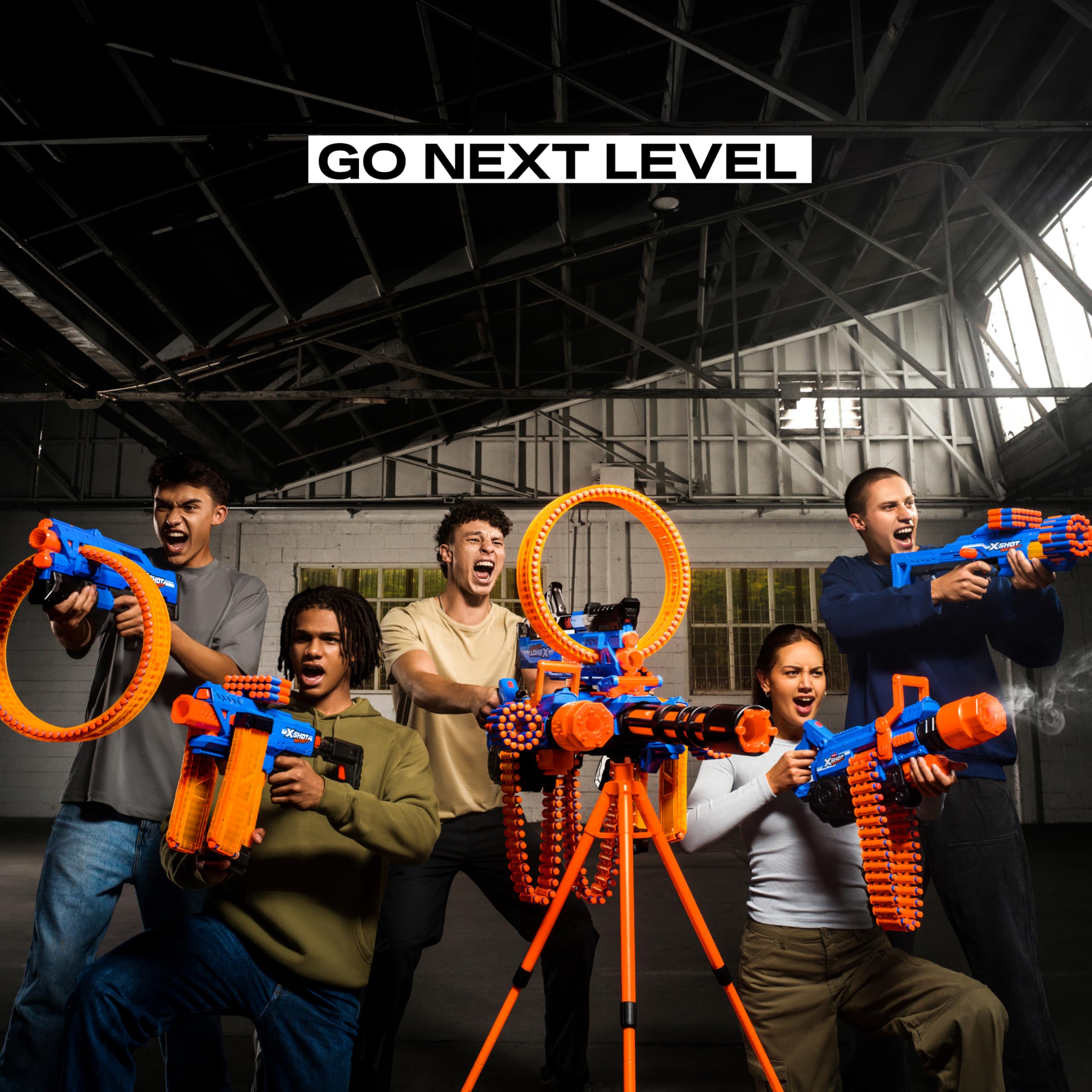 Xshot Insanity Motorized Clip Blaster - Air Pocket Technology with 72 Darts 10