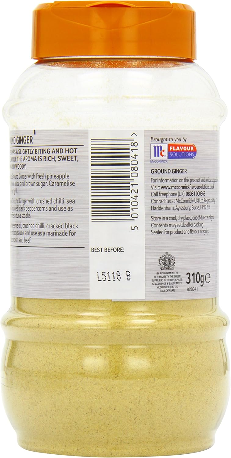 Schwartz Gemahlenes Ingwerpulver 310 g – Warmes aromatisches Gewürz für Currys, Backwaren und Marinaden 3