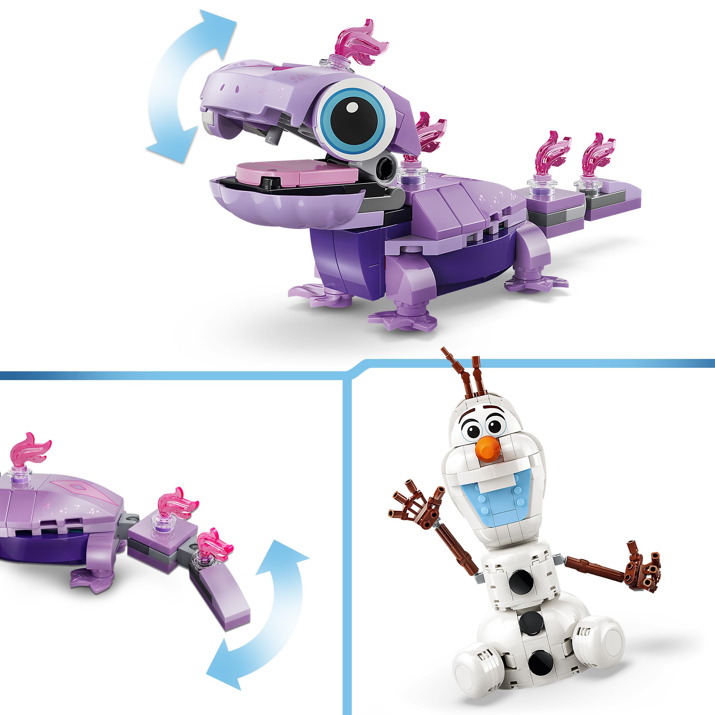 LEGO Disney Frozen Olaf and Bruni's Picnic Fun Building Set 43287 | Ages 7+ | Multicolor 4