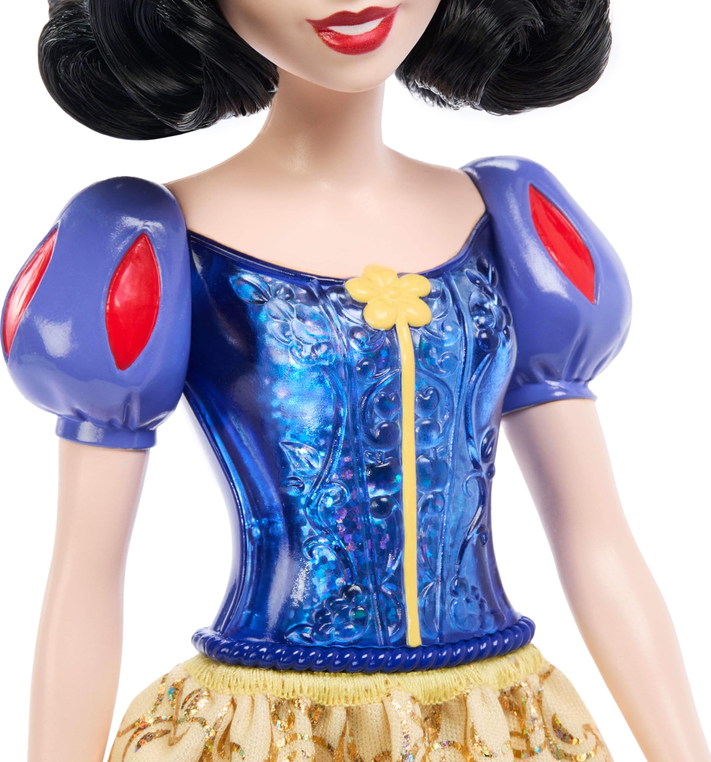 Mattel Disney Princess Snow White Posable Fashion Doll with Sparkling Outfit & Accessories - HLW08 8
