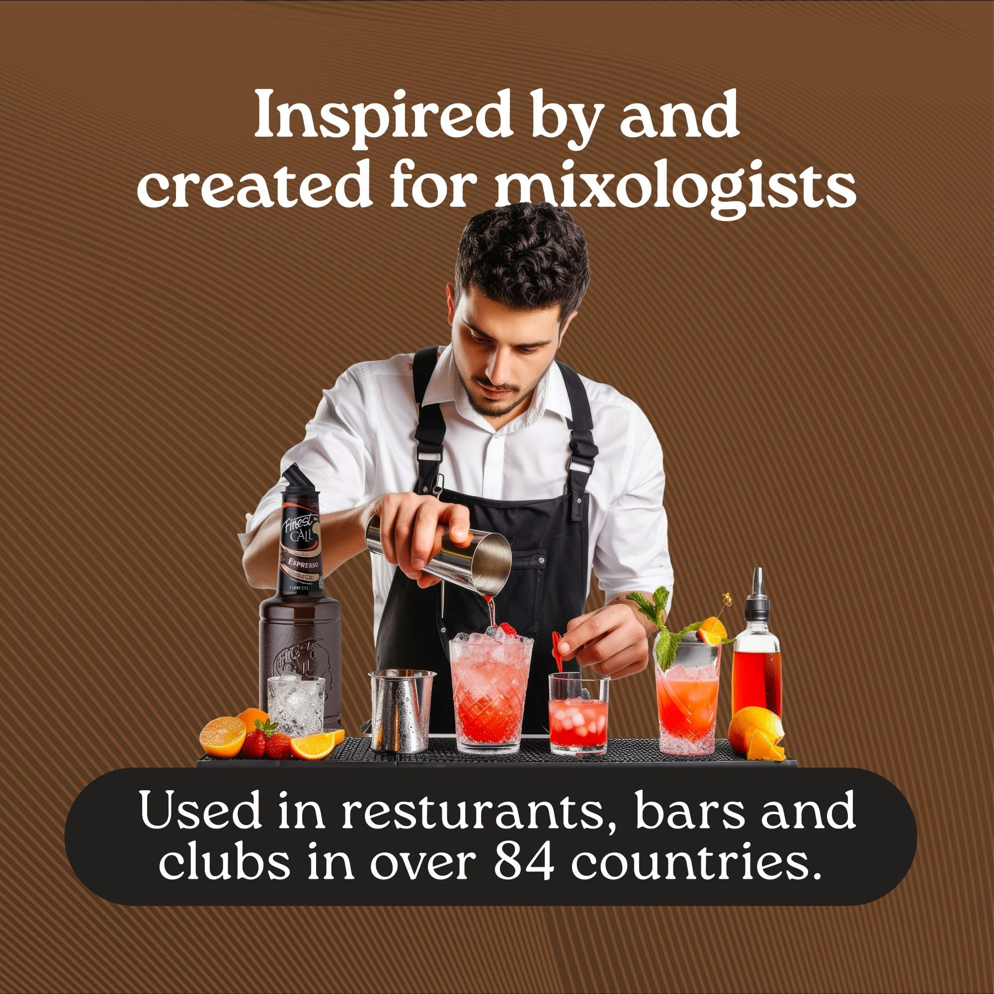 Finest Call Espresso Martini Premium Pre-Made Cocktail Mix | 1 Litre | Bar Essential 5