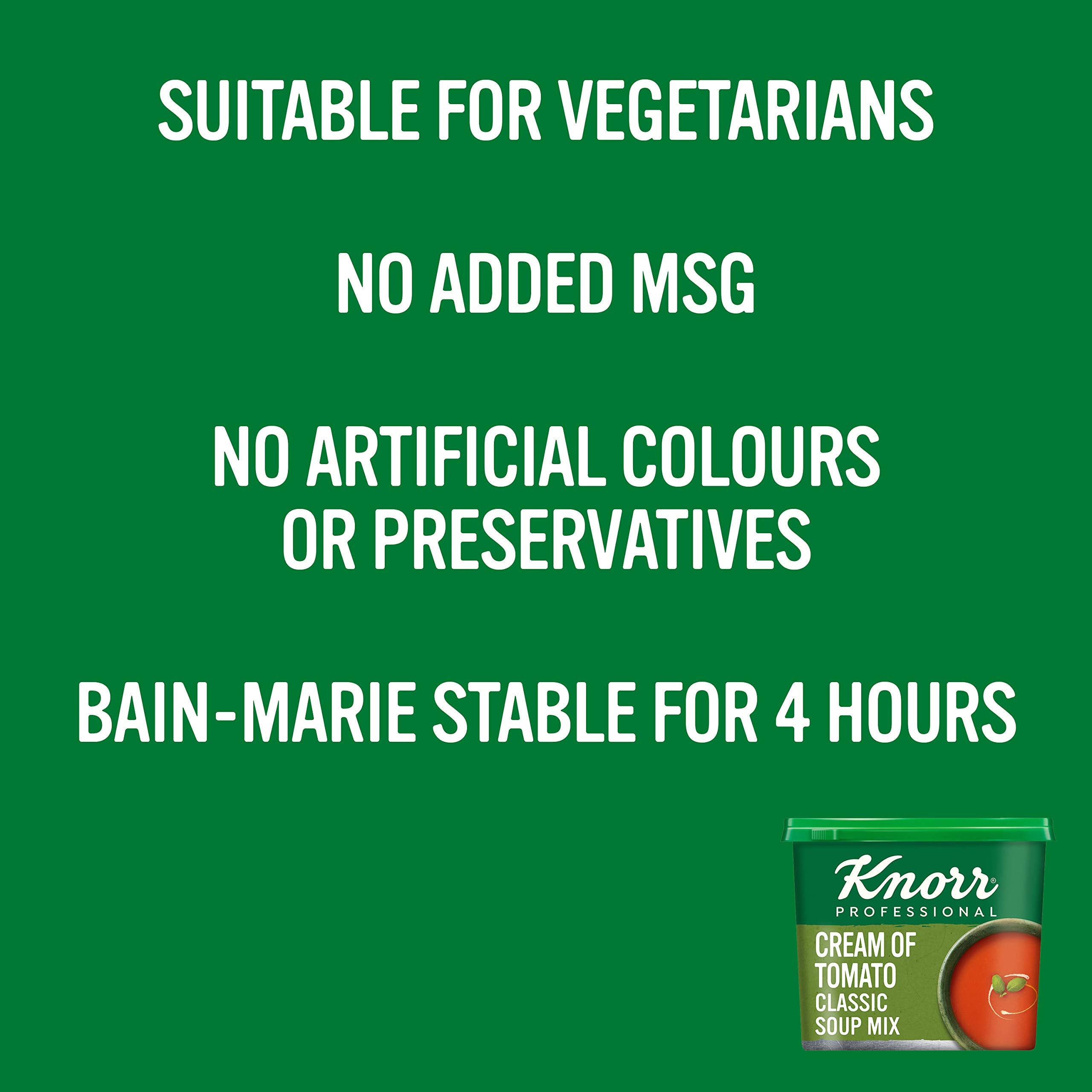 Knorr Classic Cream of Tomato Soup Mix, 25 Portions, 425g 5