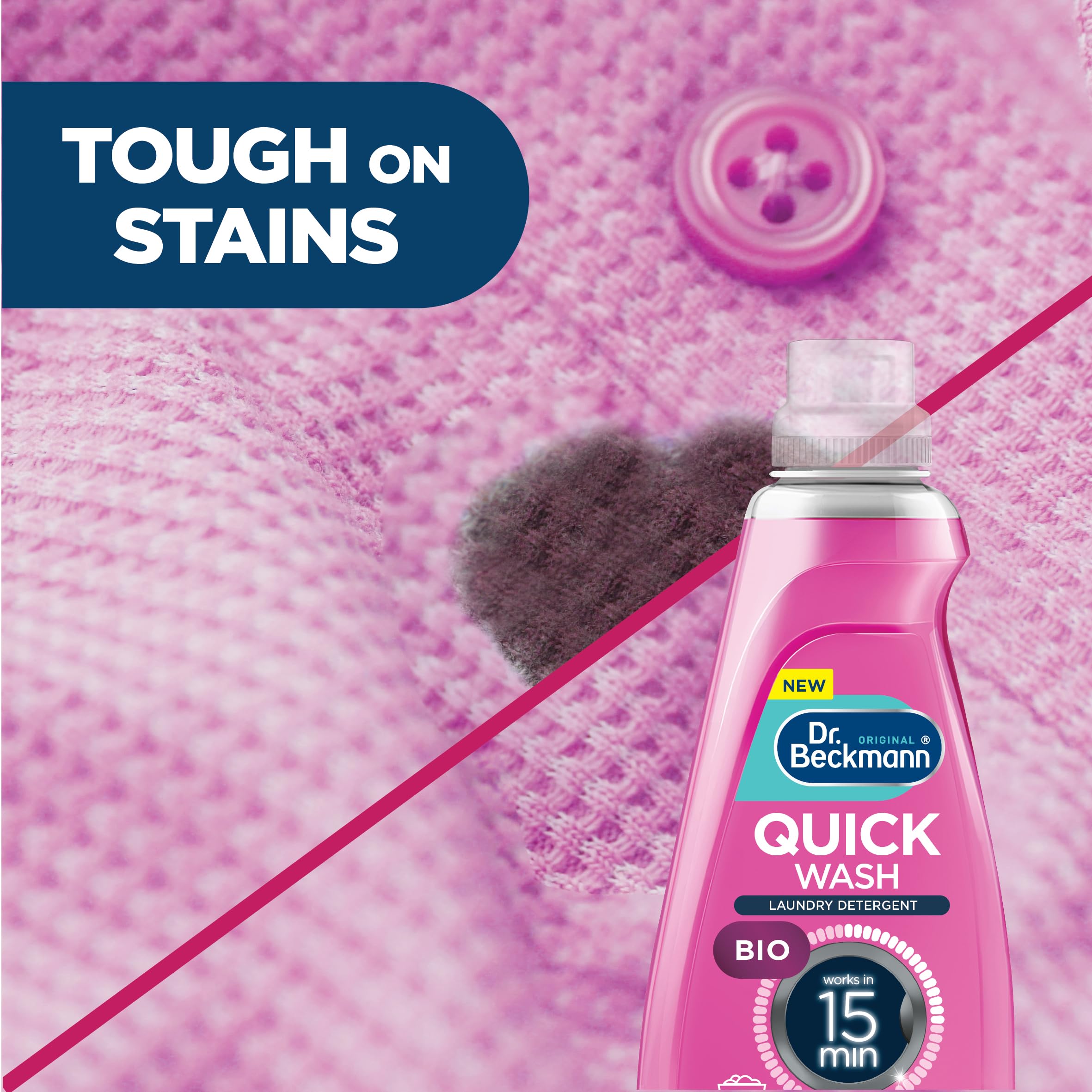 Dr. Beckmann Quick Wash – Bio Laundry Detergent for Fast 15-Minute Deep Clean 9