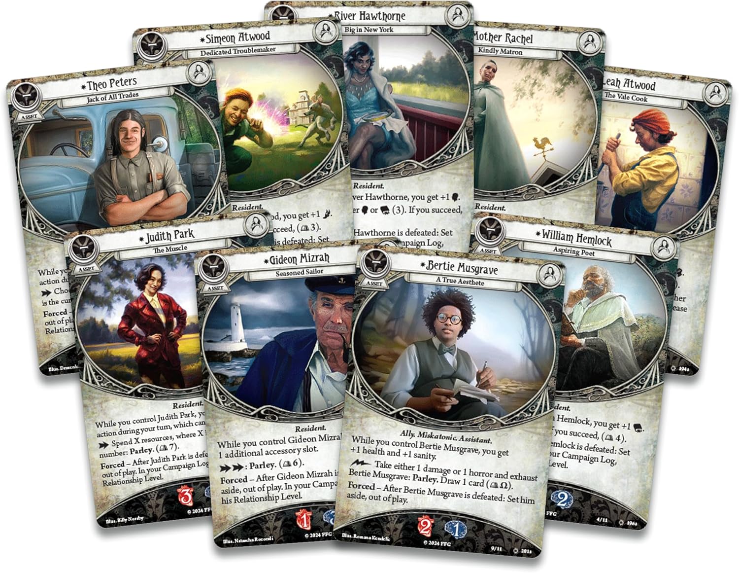 Fantasy Flight Arkham Horror The Card Game The Feast of Hemlock Vale Campaign Expansion (Lovec) 2