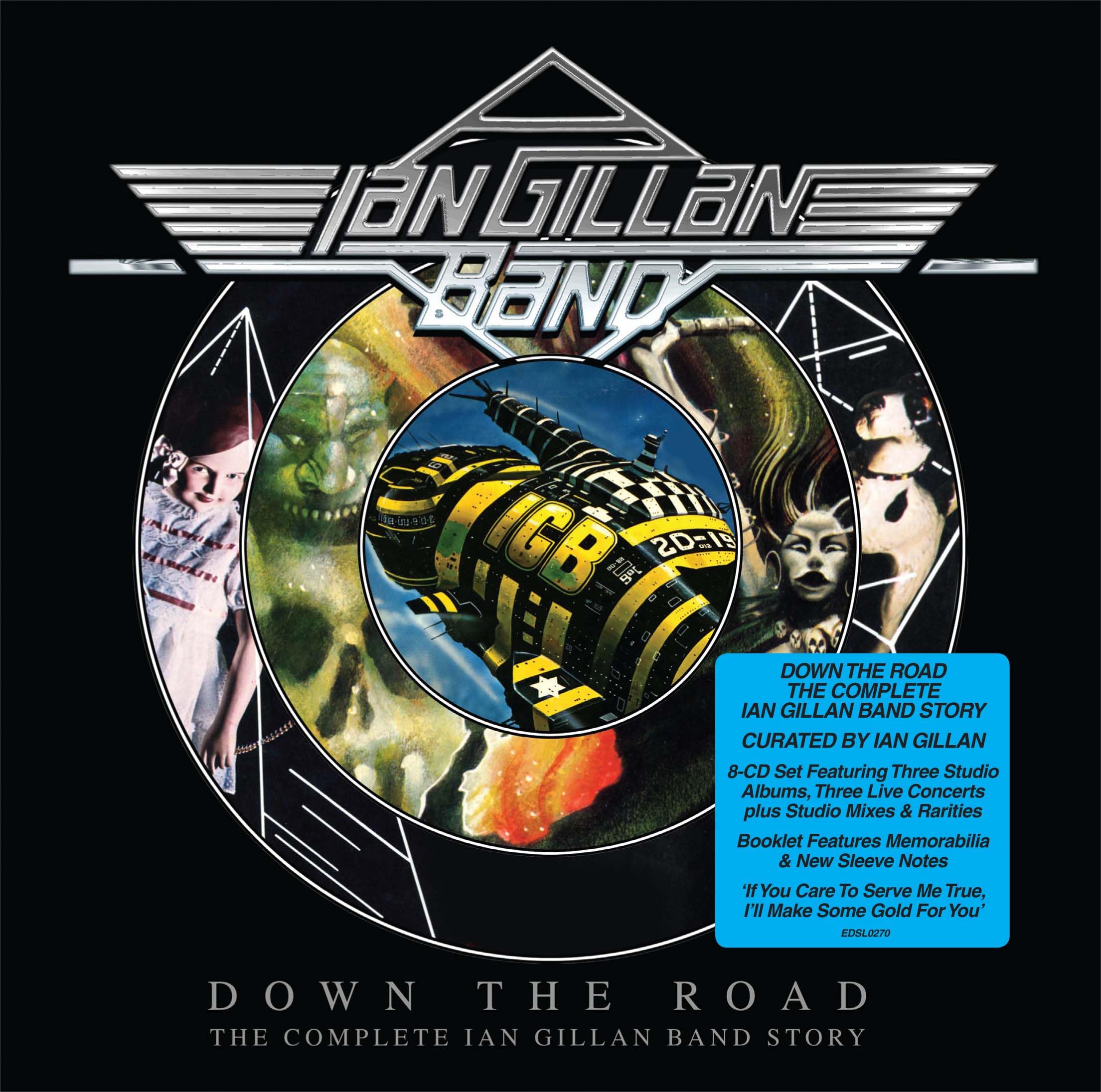 Ian Gillan Band - Down The Road, The Complete Ian Gillan Band Story [8CD Box set] 1