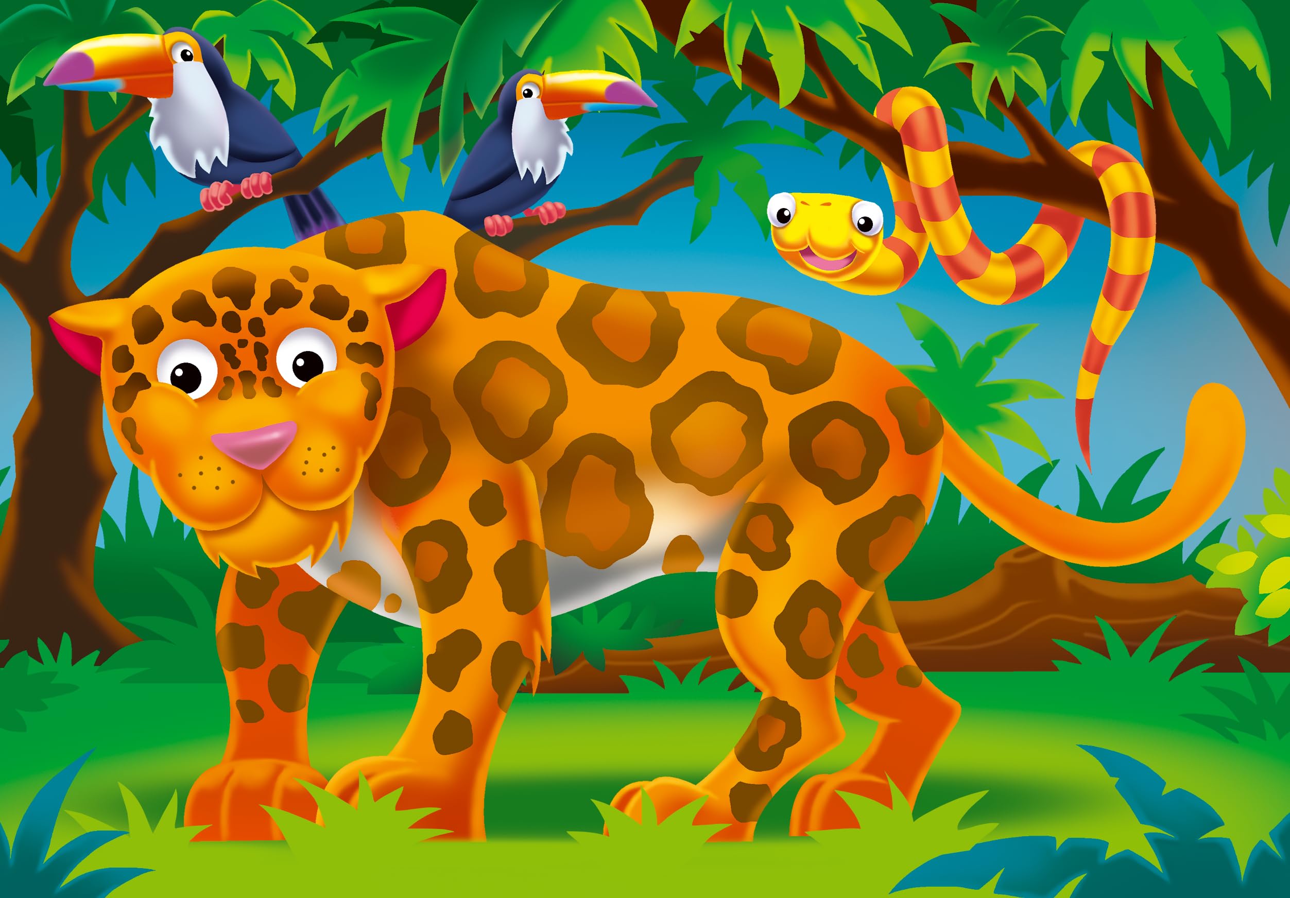 Ravensburger Where Do We Live My First Jigsaw Puzzles for Kids 2 Years Up - 2, 3, 4 & 5 Pieces