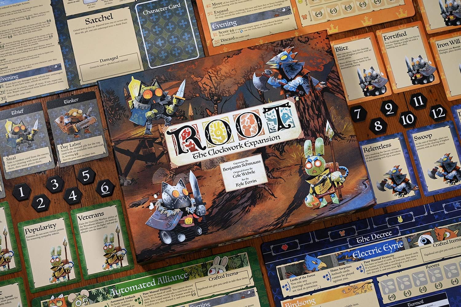 Leder Games Root: The Clockwork Expansion LED01009 3