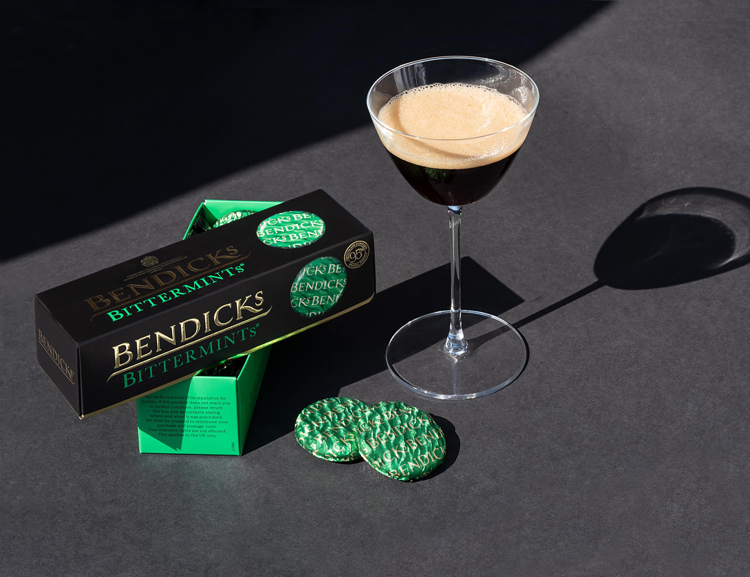 Bendicks Dark Chocolate Coated Bittermints - Vegan, Kosher Friendly, 400g Box 4